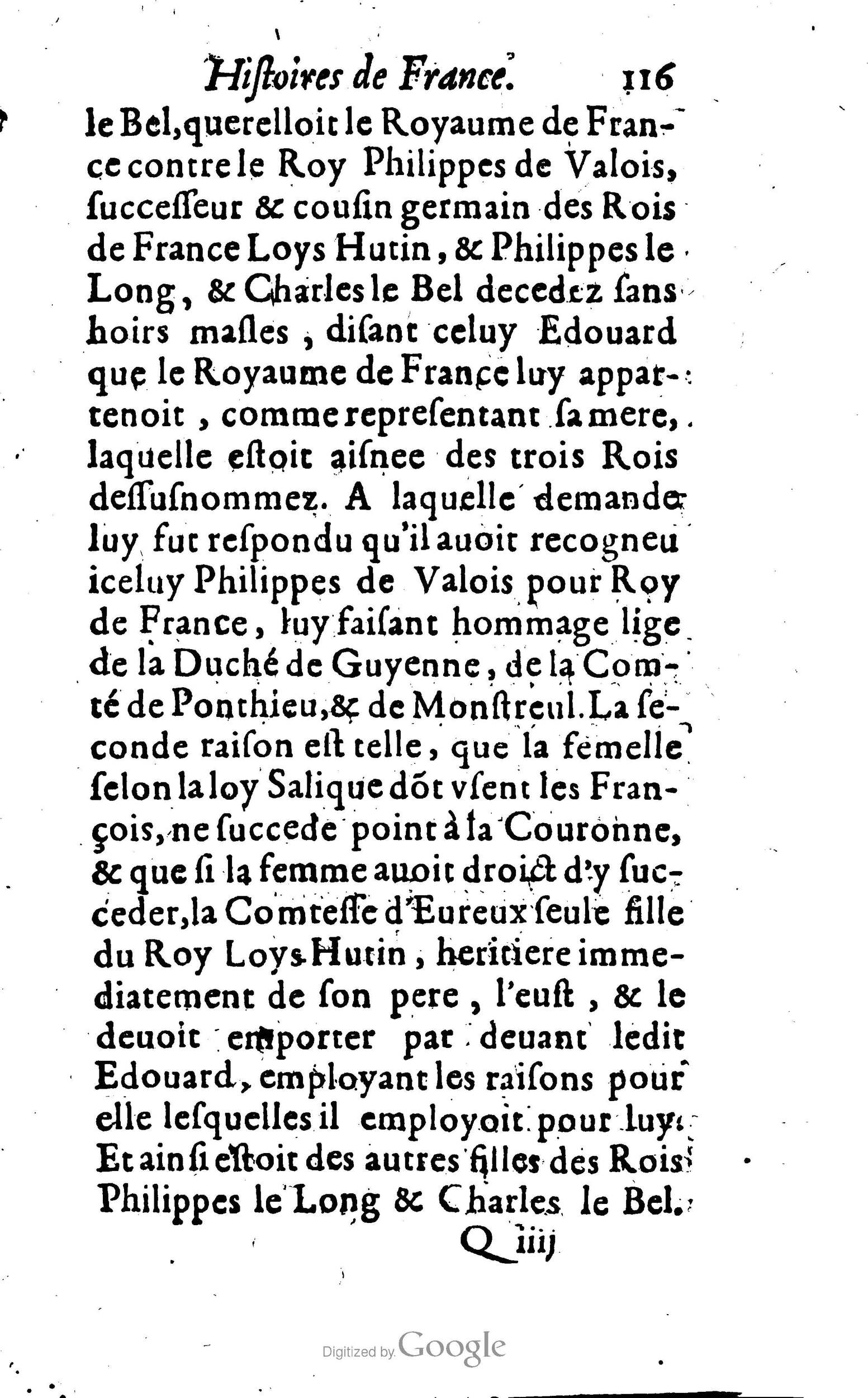 1619 - Jean Corrozet - Trésor des histoires de France - BSB Munich