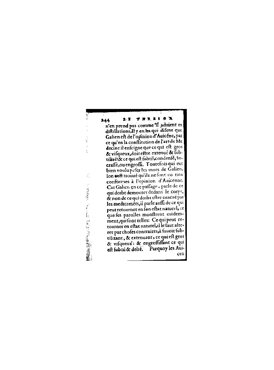 1578 - Benoît Rigaud - Trésor de médecine tant théorique que pratique - BnF