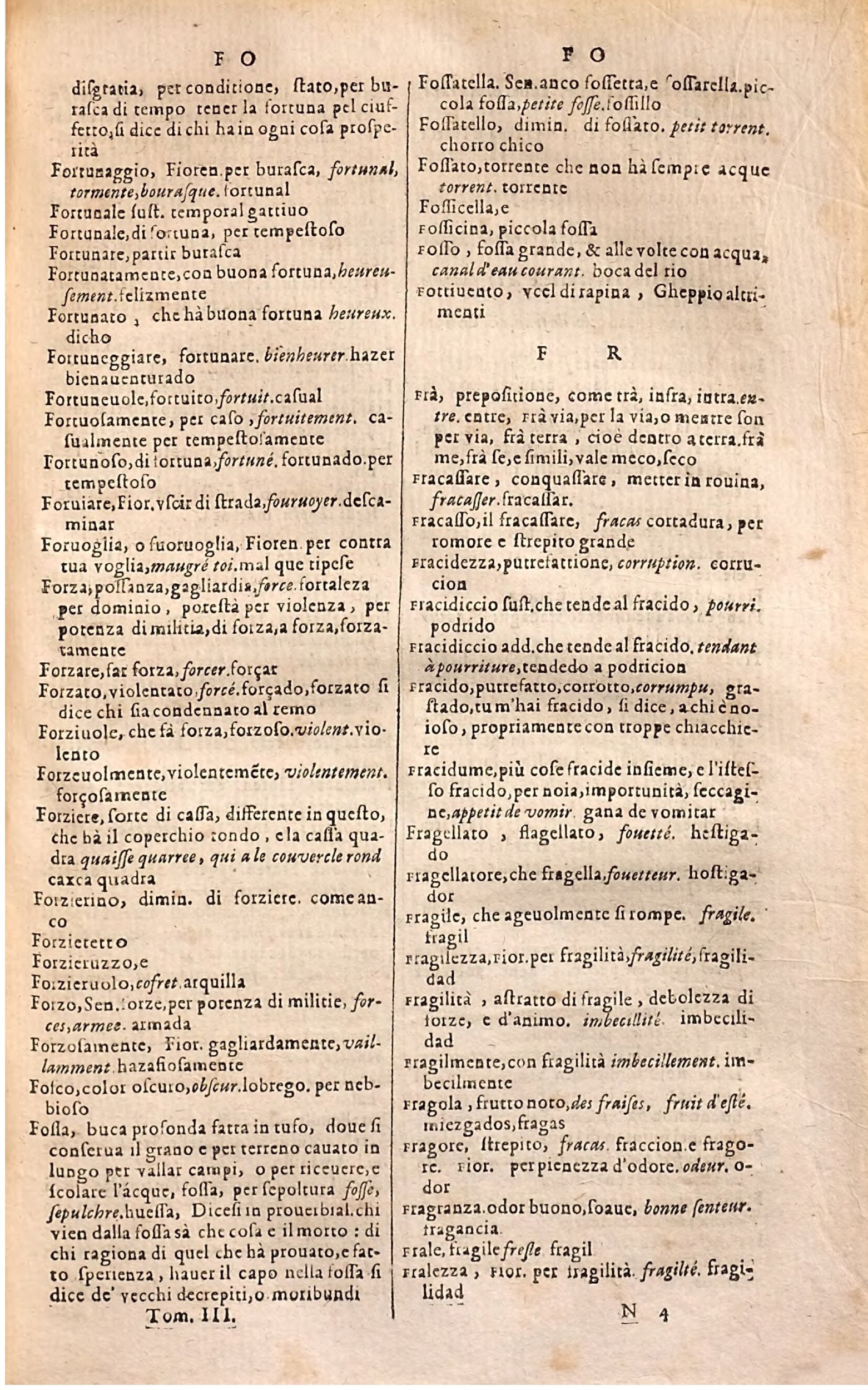 1627 - Jacques Crespin - Trésor des trois langues (Troisième partie) - Regensburg