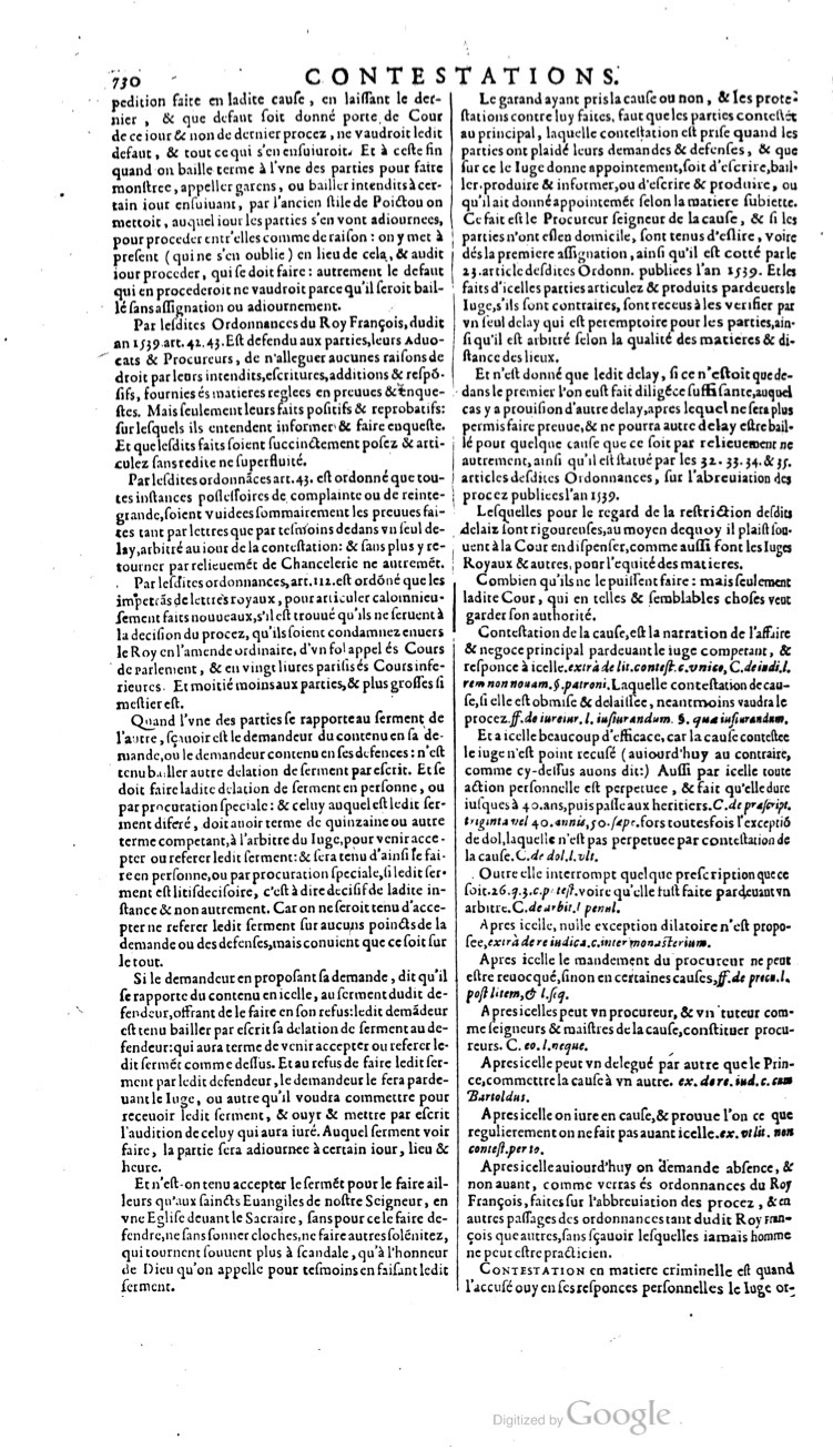 1629 - Veuve Nicolas Buon - Trésor du droit français (21754 T. 1) - BM Lyon