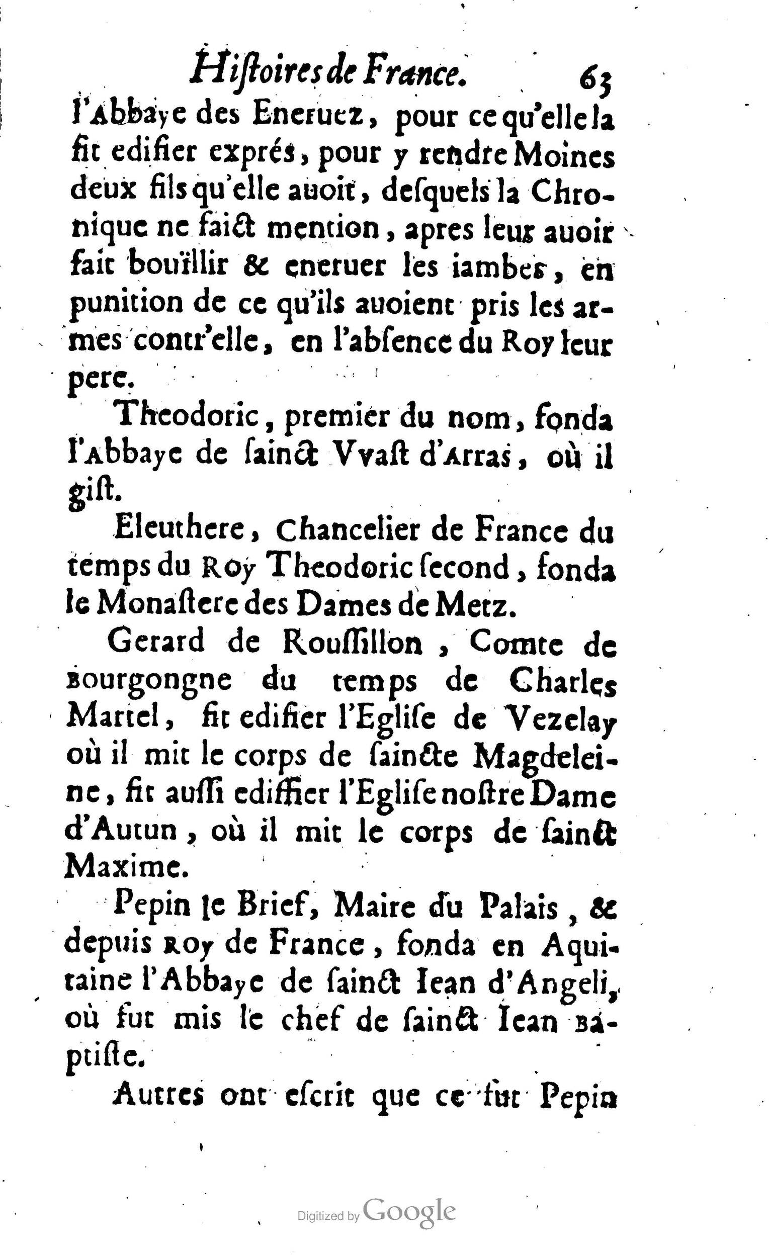 1638 - Jean Corrozet - Trésor des histoires de France - BM Lyon 1638 - Jean Corrozet - Trésor des histoires de France - BM Lyon