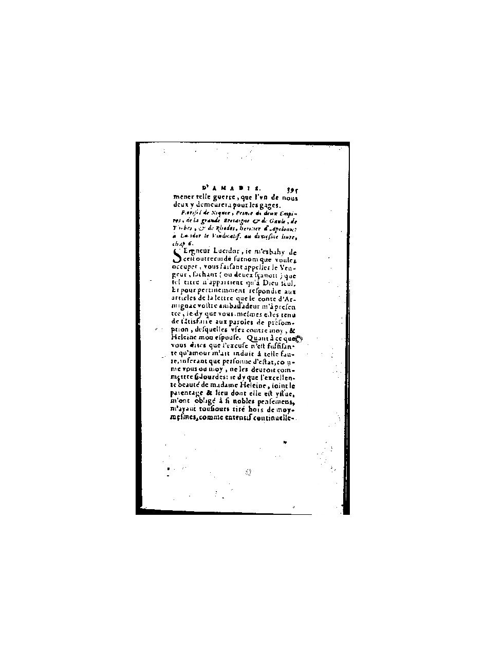 1571 - Jean Huguetan - Trésor des Amadis - BnF