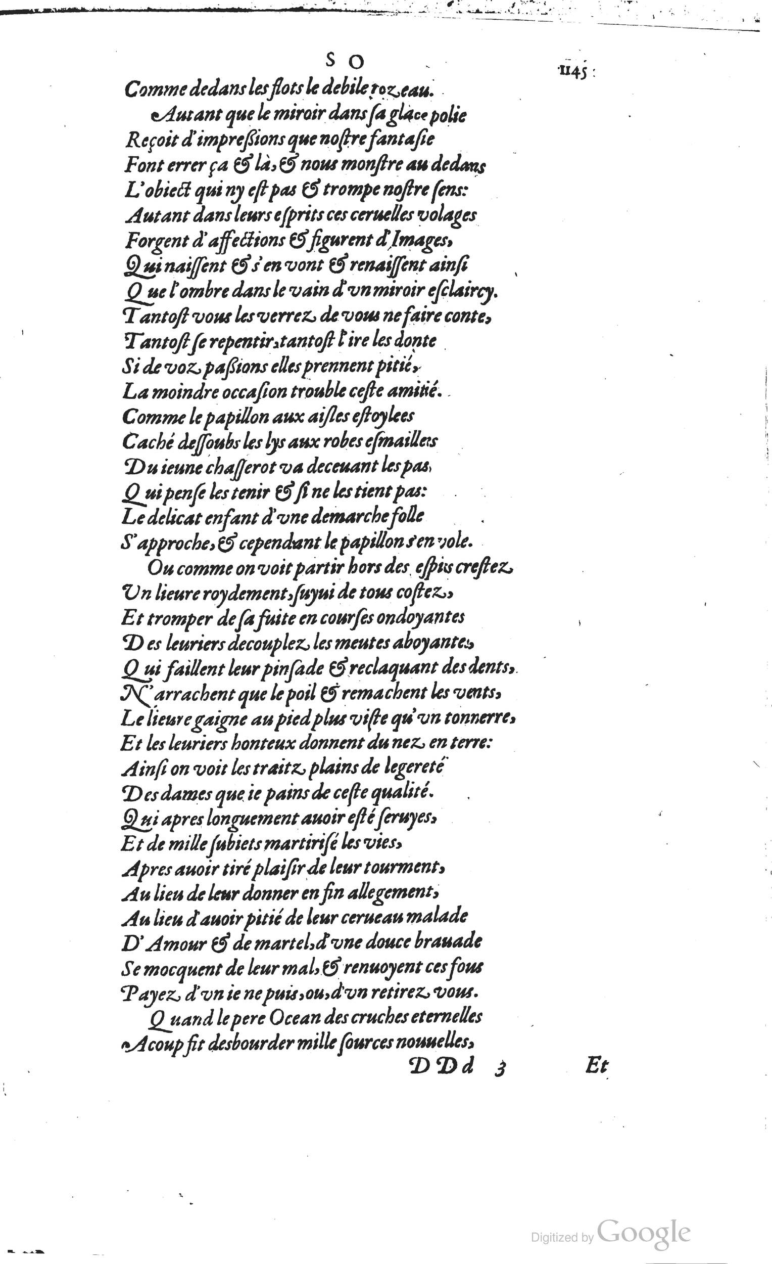 1585 - Barthélemy Honorat - Bibliothèques françaises - BSB Munich