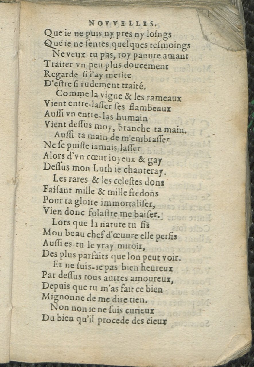 1575 - Pierre Brenouzet - Trésor de tous les recueils de chansons, tant amoureuses, rustiques, que musicales - Det KLG Copenhague