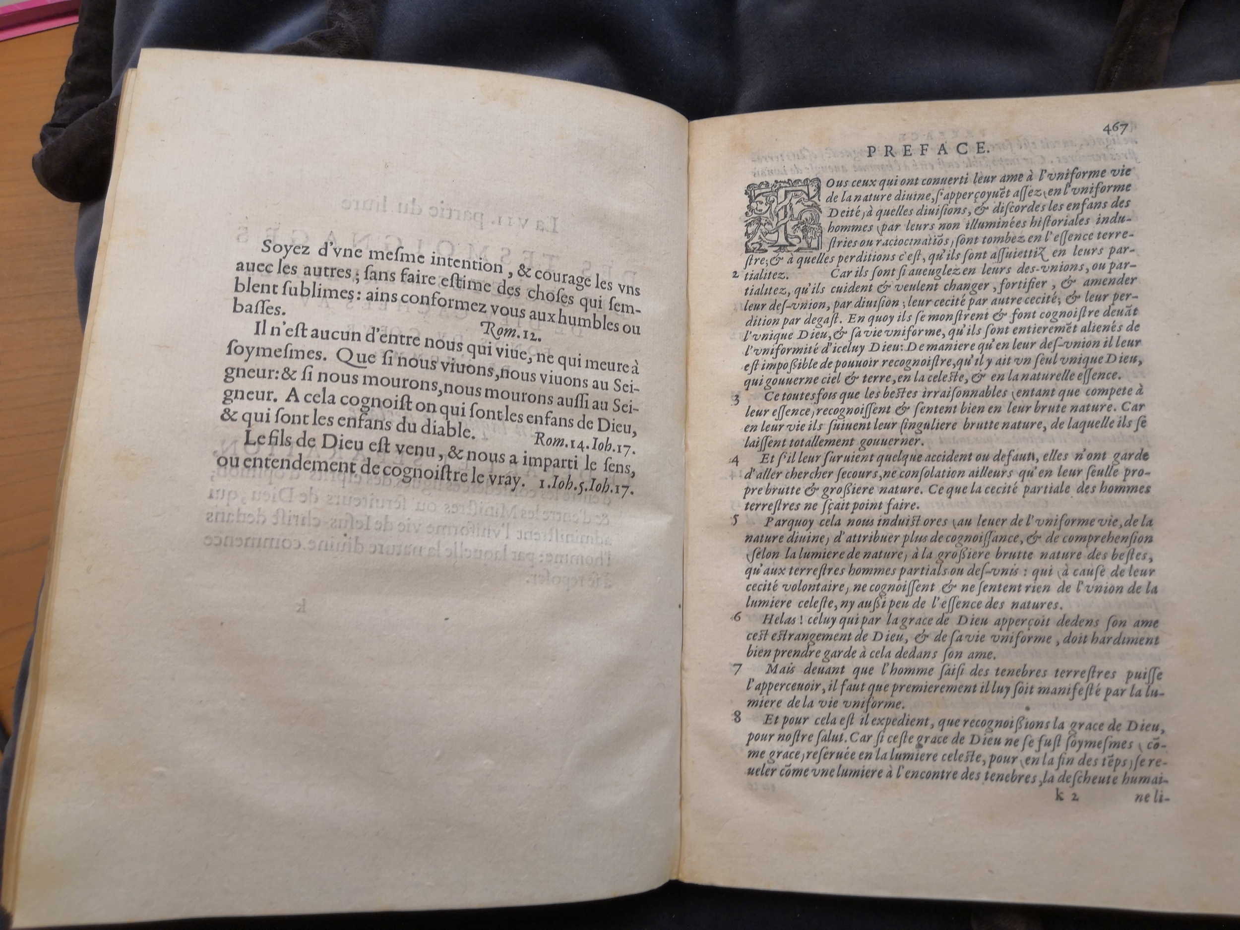 1581c. - Christophe Plantin - Le Livre des témoignages du Trésor caché au champ (Livres 2, 4, 6 et 7) - Anvers Musée Plantin Moretus