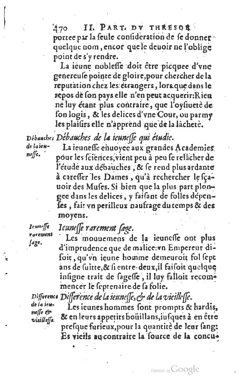 1610 - Louis Coste - Trésor de l’éloquence française (Seconde partie) - BM Lyon