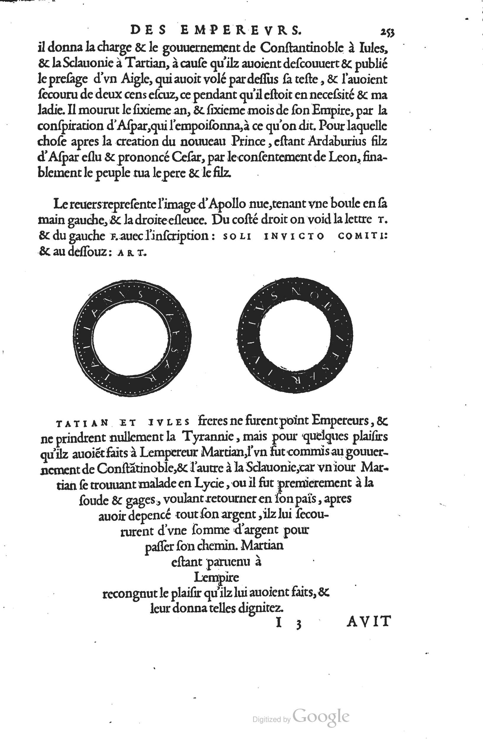 1553 - Jacopo Strada et Thomas Guérin - Épitome du Trésor des antiquités - Prague 1553 - Jacopo Strada et Thomas Guérin - Épitome du Trésor des antiquités - Prague