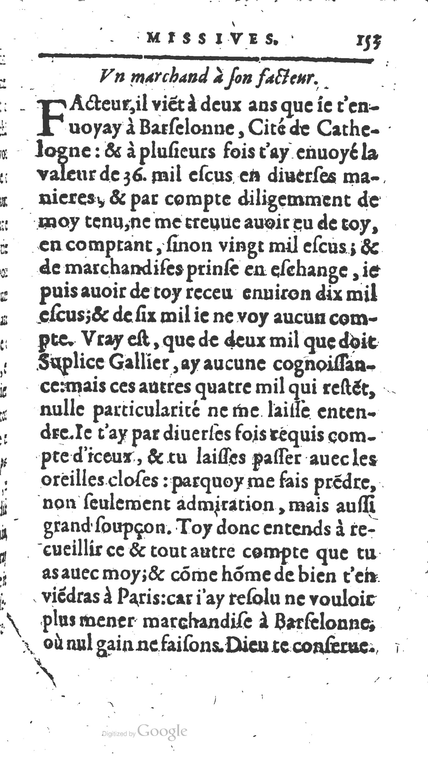 1604 - Fleury Bourriquant - Nouveau Trésor des secrétaires - British Library