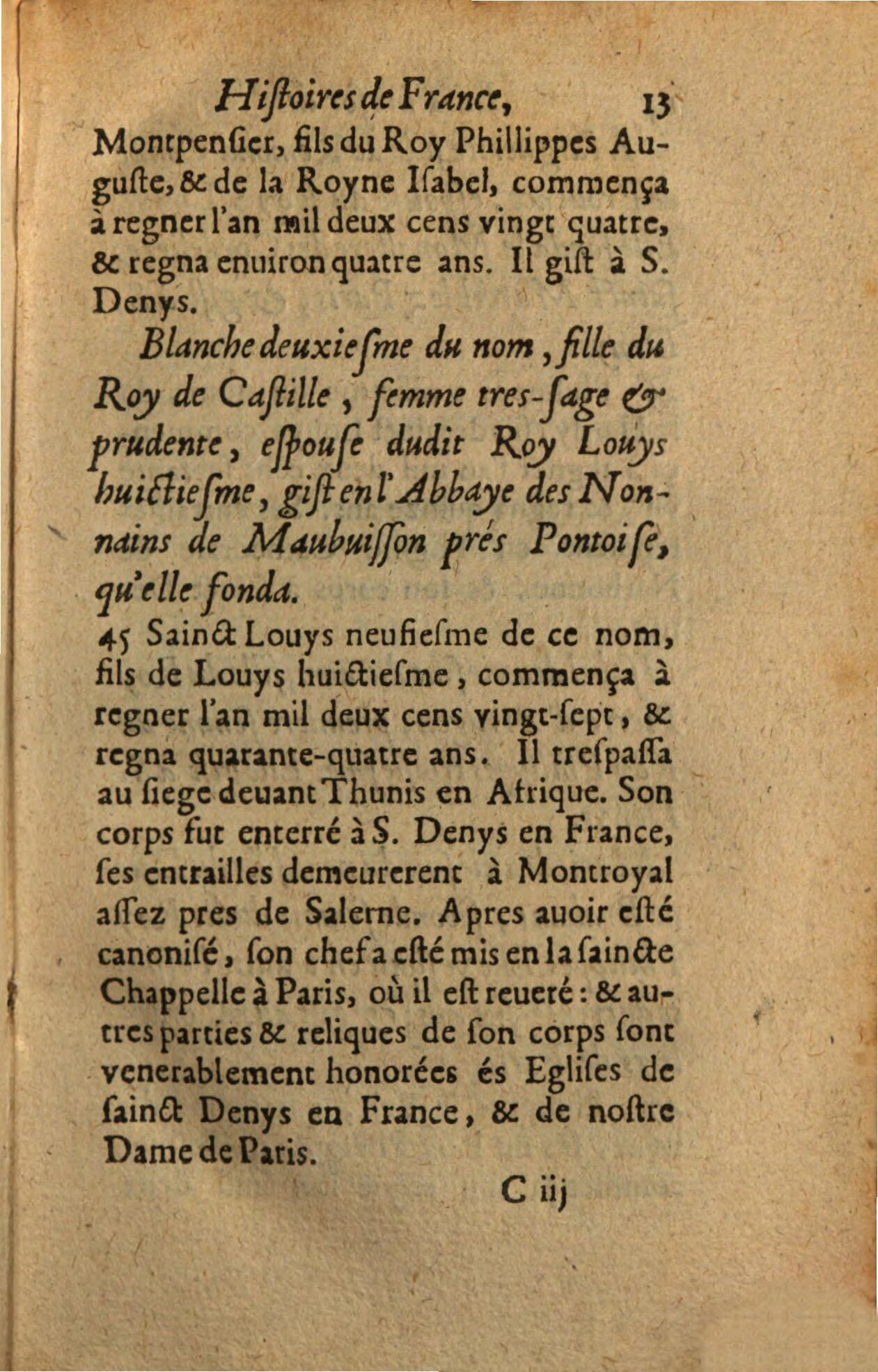 1639 - Jean Corrozet - Trésor des histoires de France - BSB Munich 1639 - Jean Corrozet - Trésor des histoires de France - BSB Munich