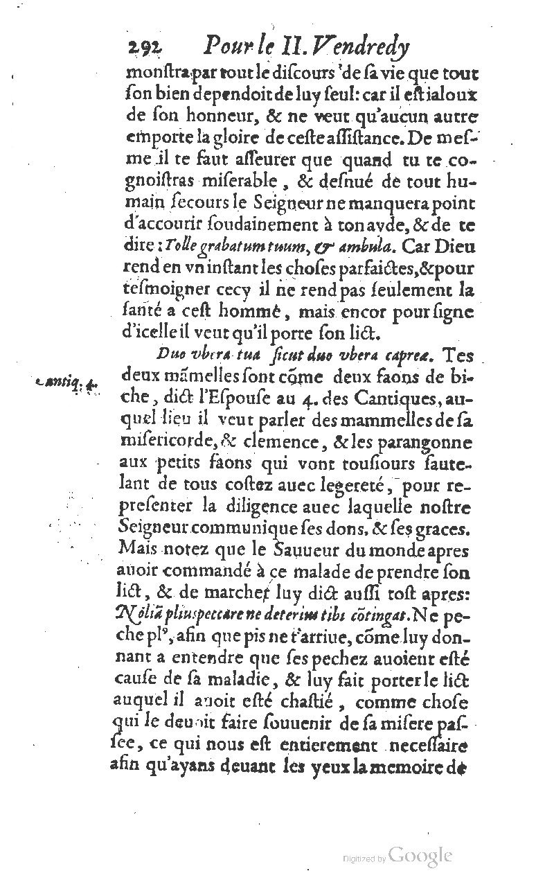1607 - Nicolas Du Fossé - Trésor quadragésimal - T 01 - BM Lyon