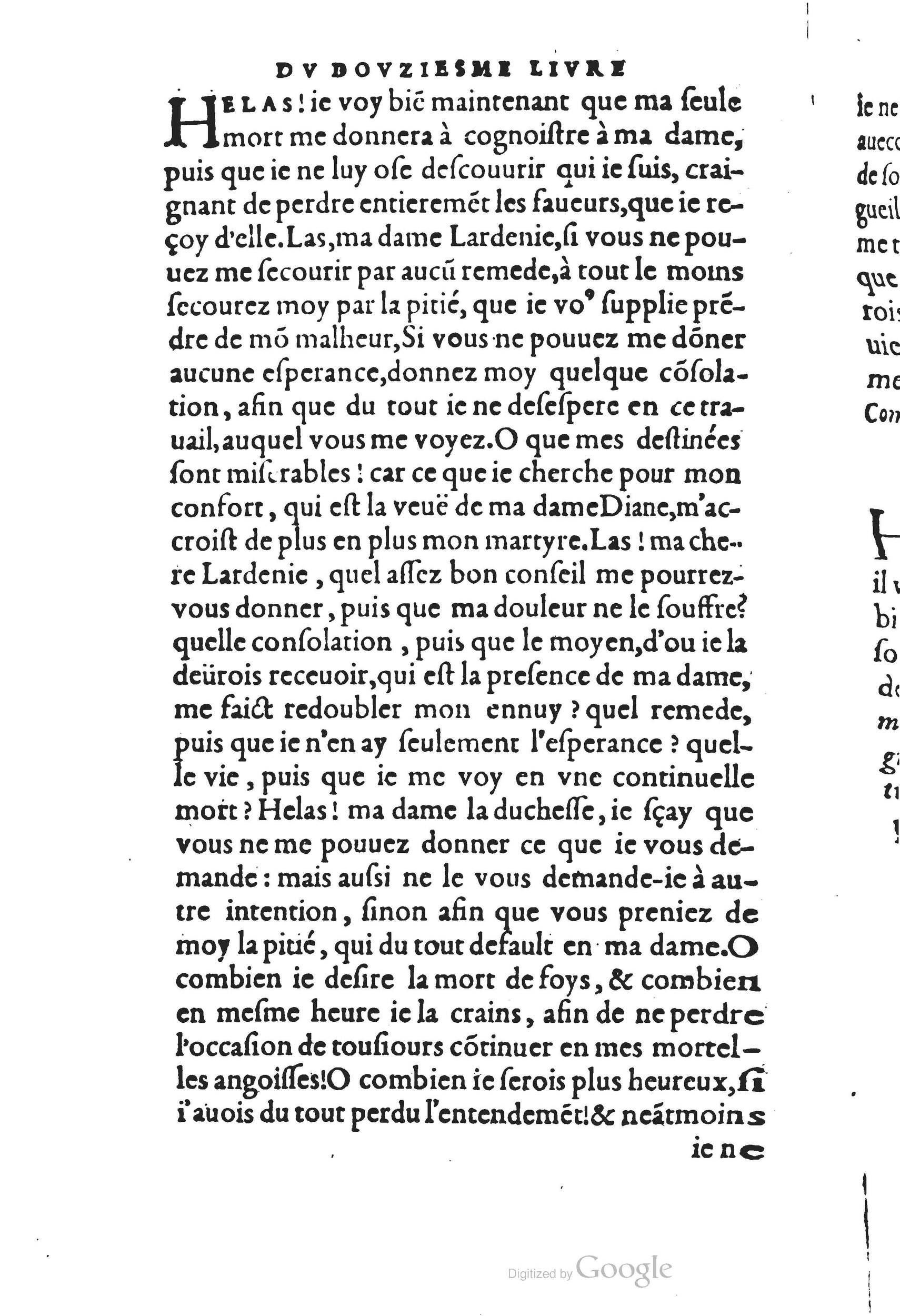 1560 - Vincent Sertenas et Gilles Robinot - Trésor des Amadis - British Library