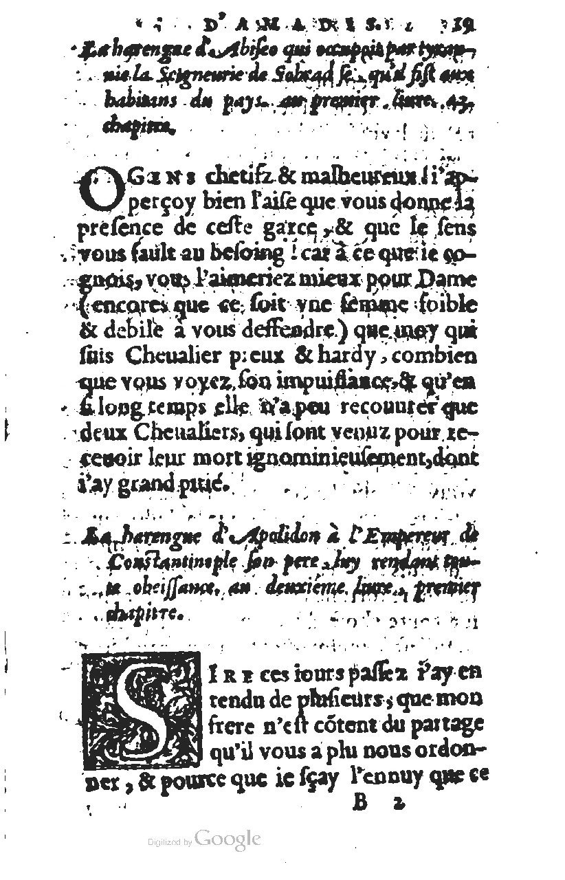 1567 - Jean Pygot - Trésor des Amadis - BM Lyon 1567 - Jean Pygot - Trésor des Amadis - BM Lyon