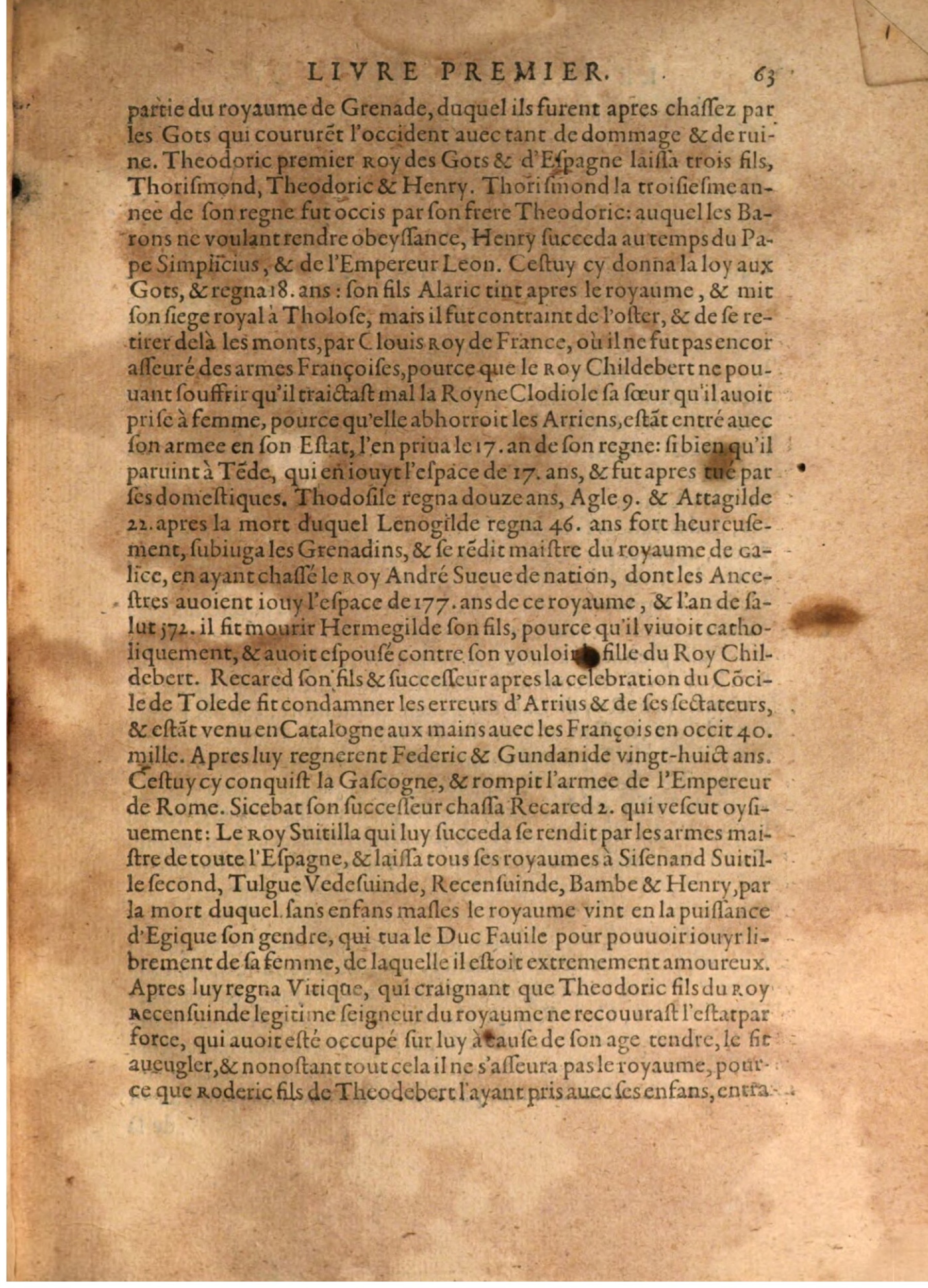 1608 - Nicolas Du Fossé - Trésor politique - BSB Munich