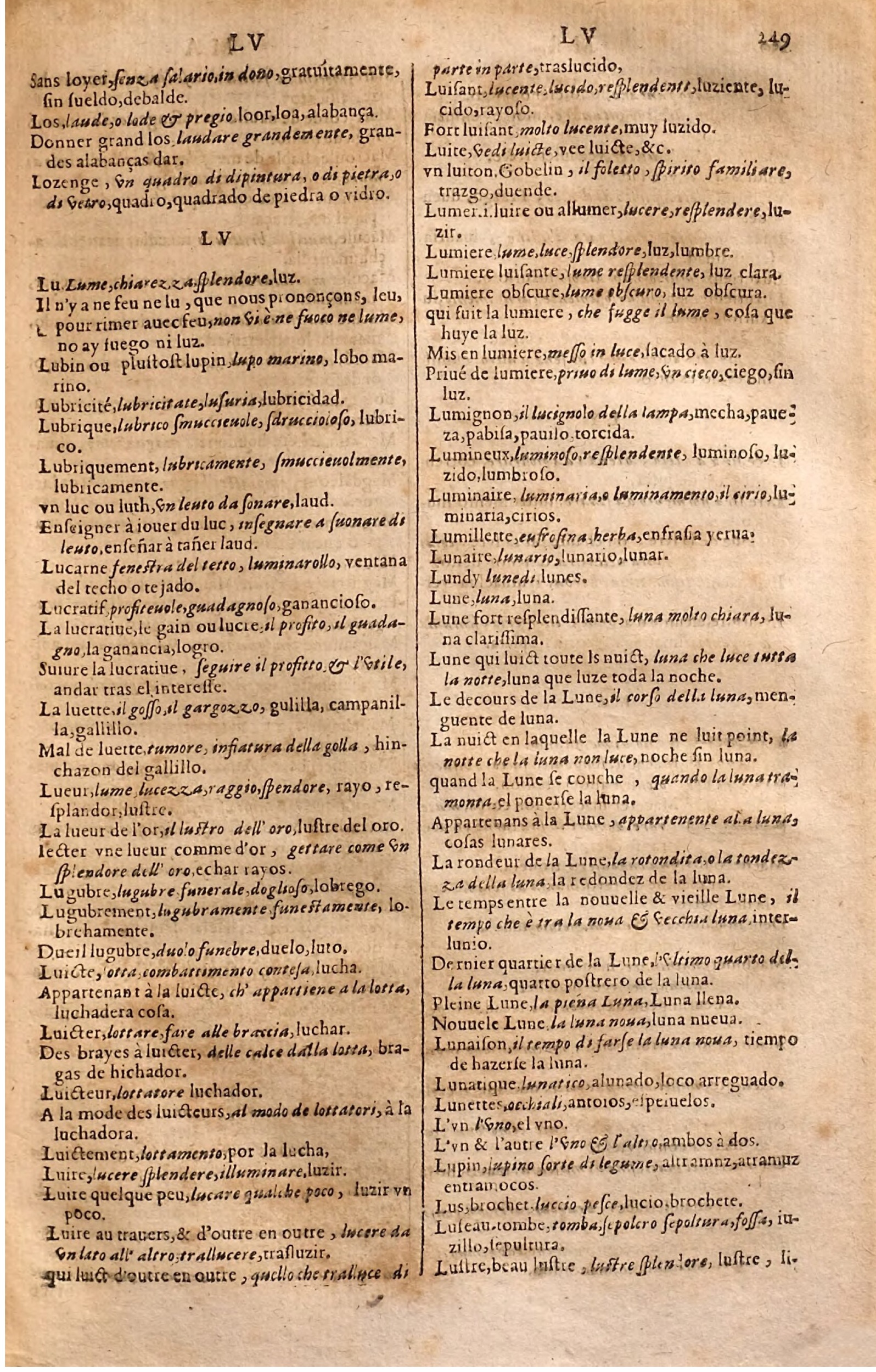 1627 - Jacques Crespin - Trésor des trois langues (Seconde partie) - Regensburg
