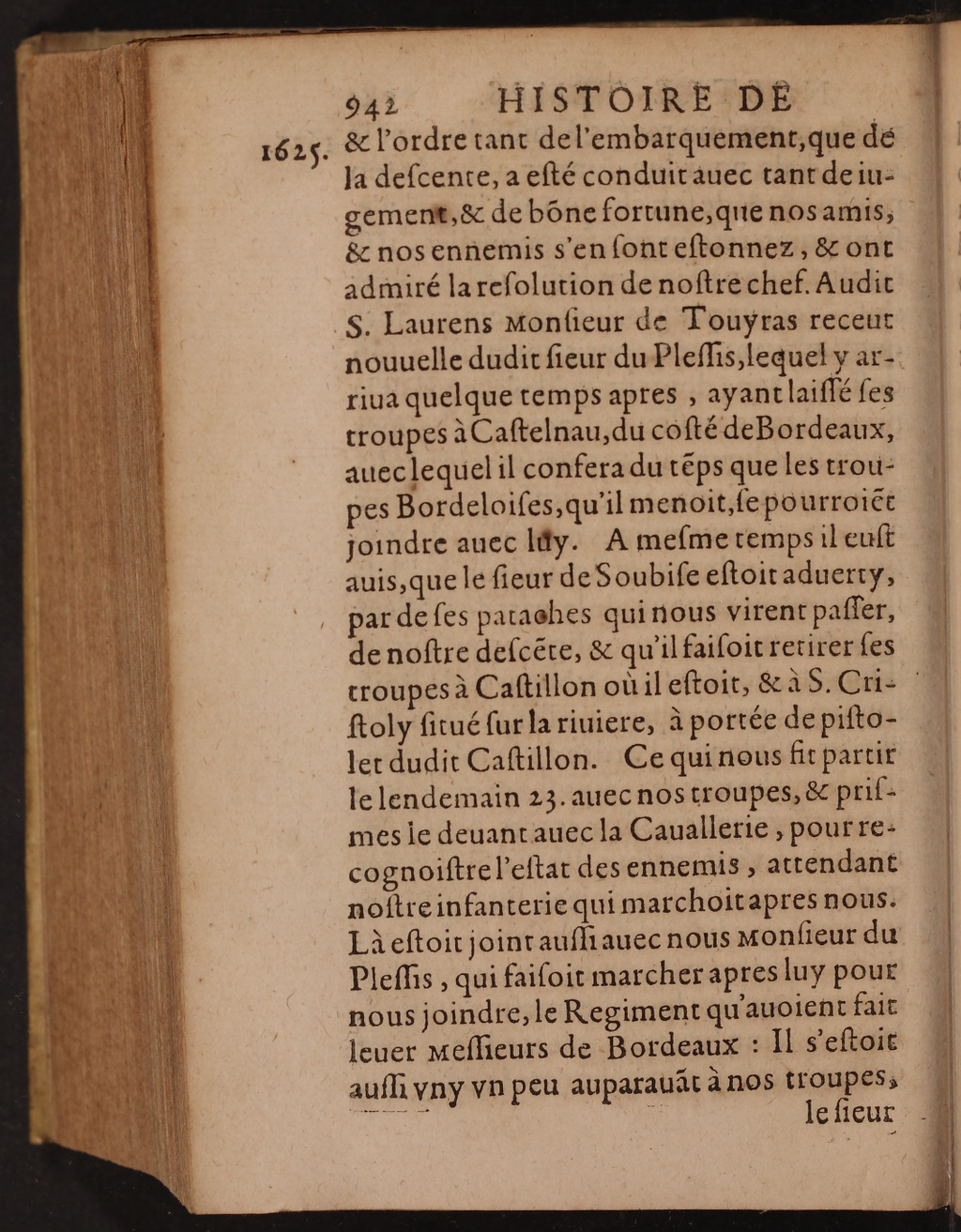 1626 - Joseph Bouillerot - Trésor de l’histoire générale de notre temps - BnF Arsenal