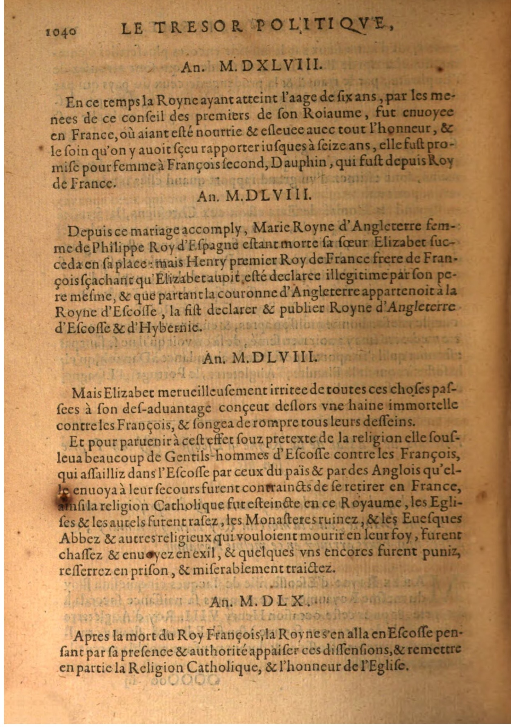 1608 - Pierre Chevalier - Trésor politique - BSB Munich
