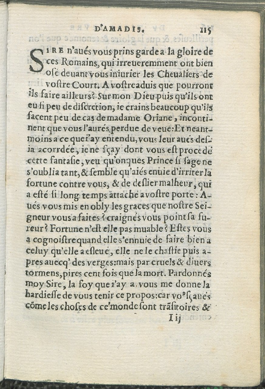 1559 - Pierre Regnard - Trésor des Amadis - Det KLG Copenhague