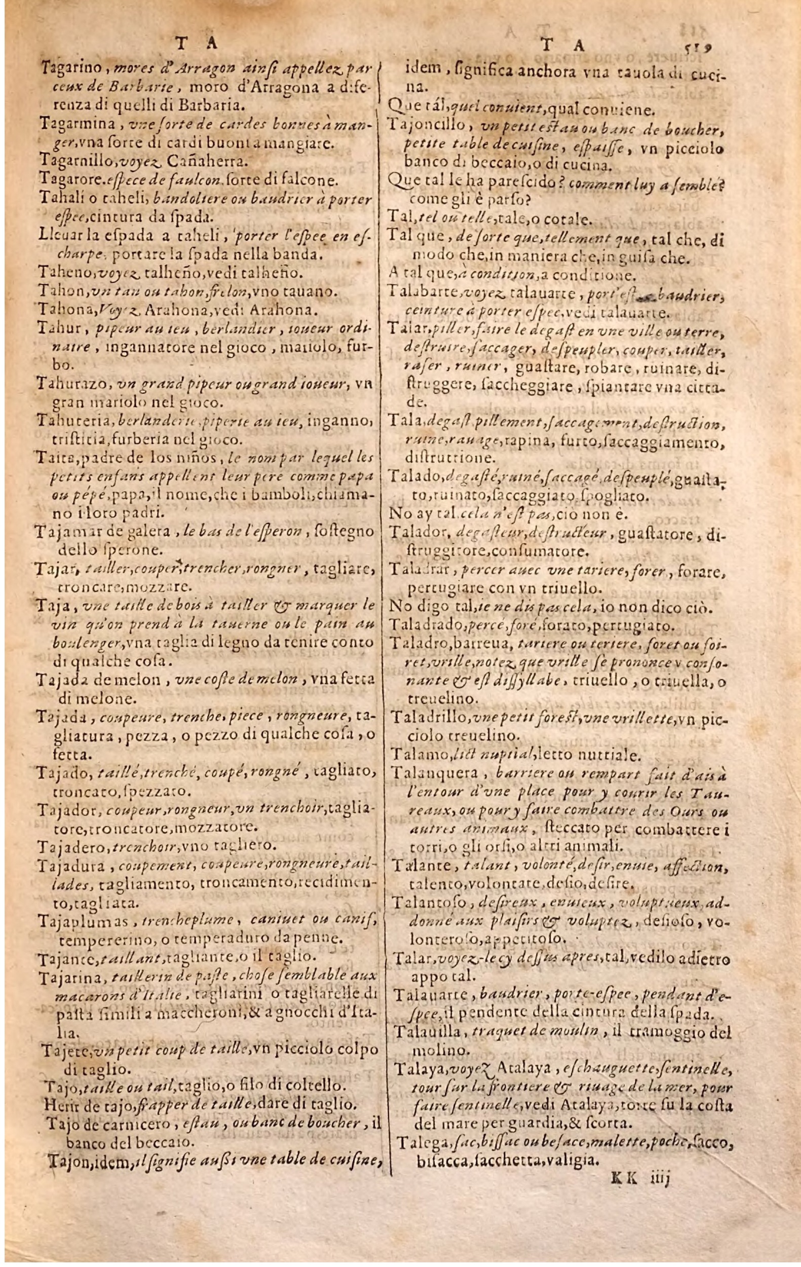 1627 - Jacques Crespin - Trésor des trois langues - Regensburg