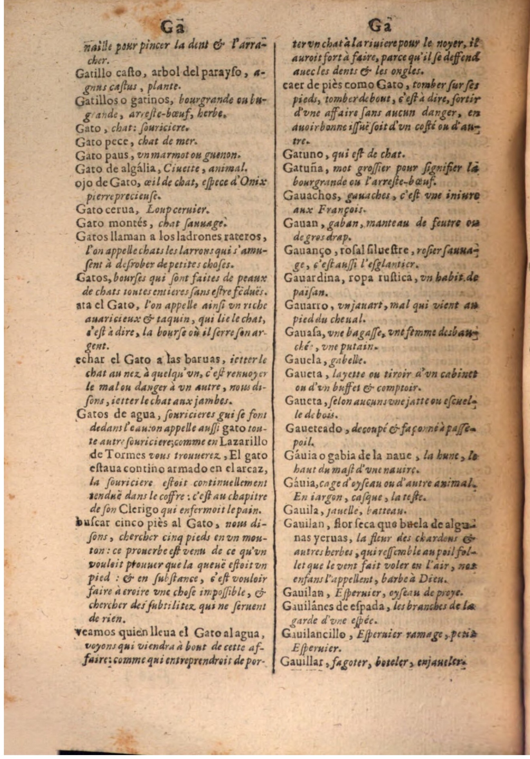 1645 - A. de Sommaville et A. Courbé - Trésor des deux langues espagnole et française - BSB Munich 1645 - A. de Sommaville et A. Courbé - Trésor des deux langues espagnole et française - BSB Munich
