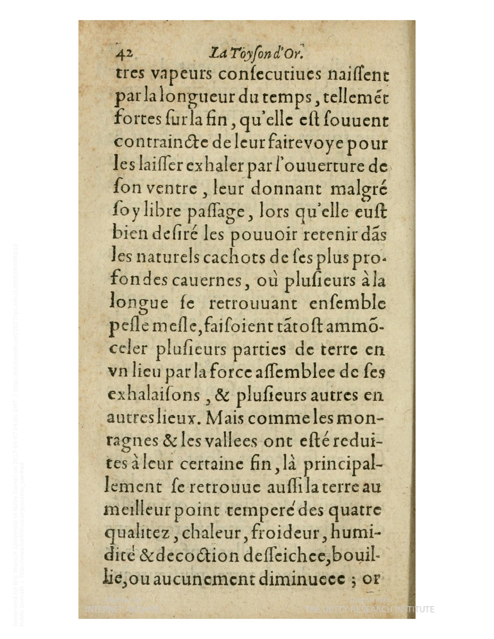 1612 - Charles Sevestre - Toison d’or ou la fleur des trésors - Getty Research Institute 1612 - Charles Sevestre - Toison d’or ou la fleur des trésors - Getty Research Institute