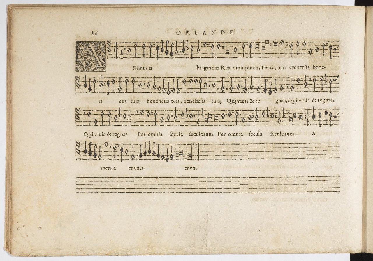 1594 - Paul Marceau - Trésor de musique d&#039;Orlande de Lassus, Superius, Bassus, Tenor, Quinta pars - BnF
