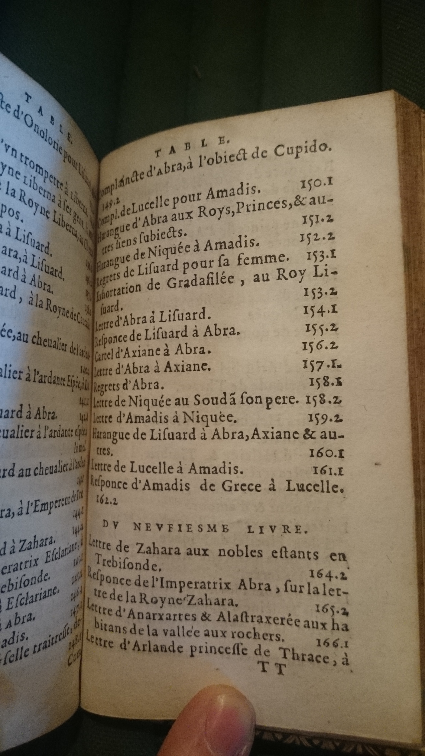 1582 - Jean Huguetan - Trésor des Amadis - BnF Arsenal