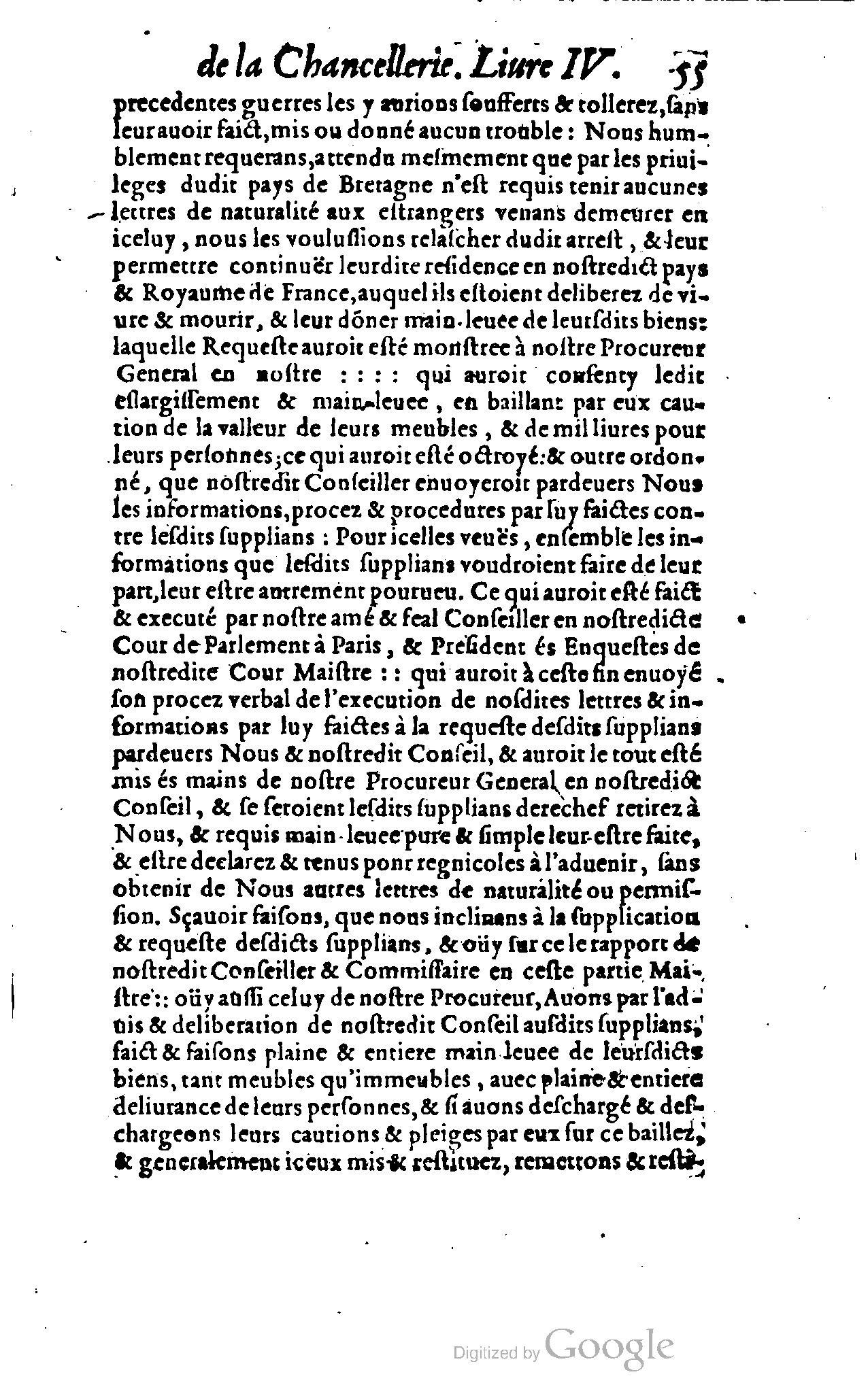 1614 - Jean Richer - Trésor du nouveau style et protocole de la chancellerie de France - BSB Munich