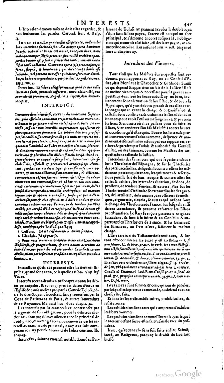1629 - Veuve Nicolas Buon - Trésor du droit français (29620 T. 2) - BM Lyon