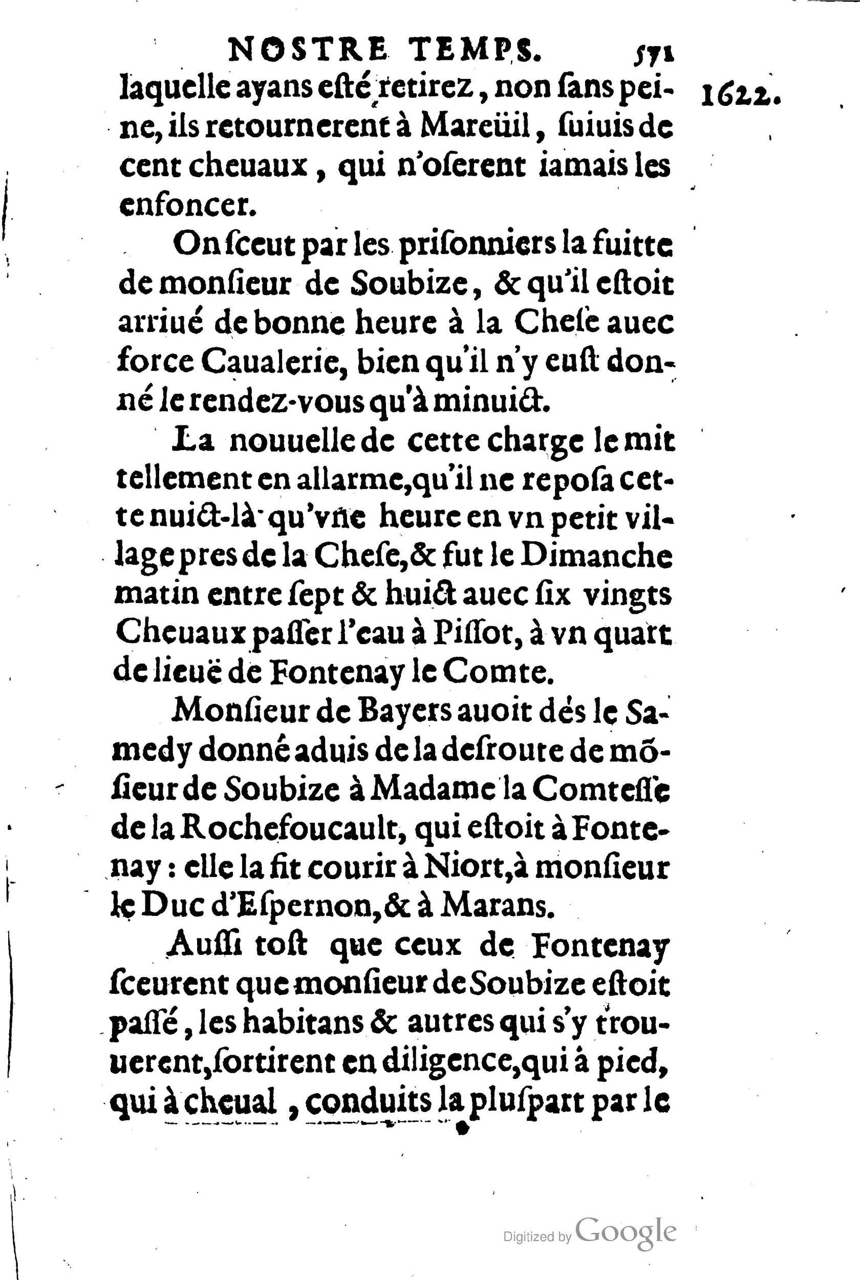 1623 - Joseph Bouillerot - Trésor de l’histoire générale de notre temps - BM Lyon