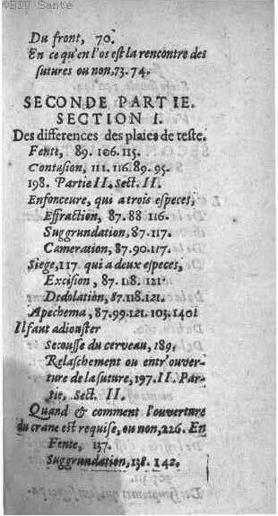 1612 - Thomas Portau - Trésor de chirurgie - BIU Santé
