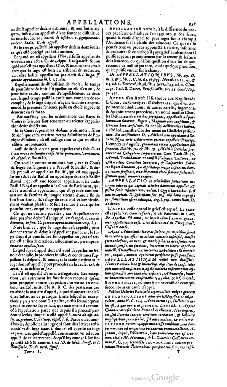 1629 - Veuve Nicolas Buon - Trésor du droit français (21754 T. 1) - BM Lyon 1629 - Veuve Nicolas Buon - Trésor du droit français (21754 T. 1) - BM Lyon