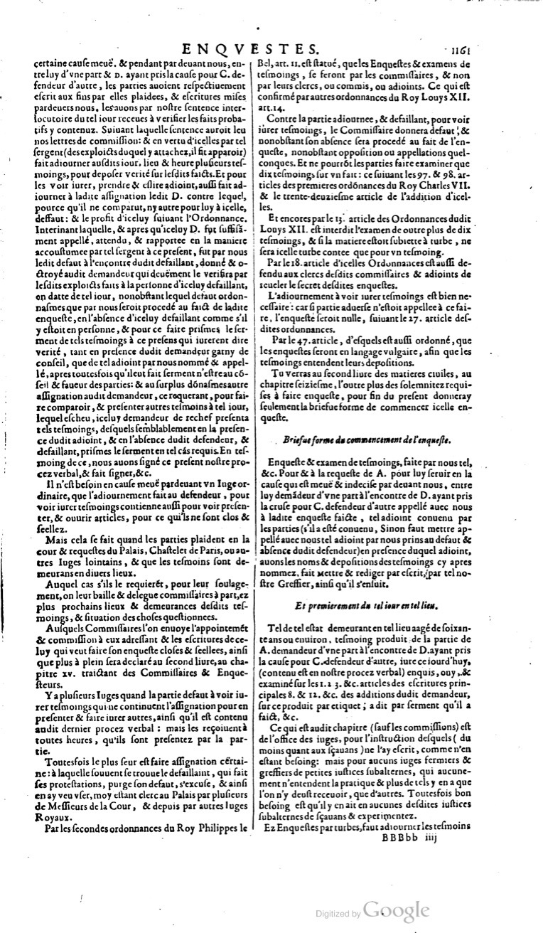 1629 - Veuve Nicolas Buon - Trésor du droit français (21754 T. 1) - BM Lyon