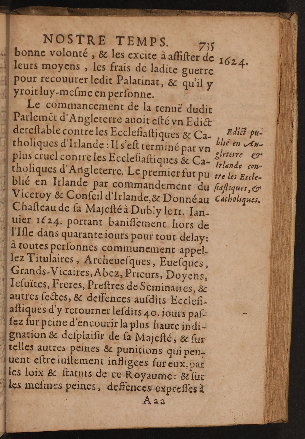 1626 - Joseph Bouillerot - Trésor de l’histoire générale de notre temps - BnF Arsenal