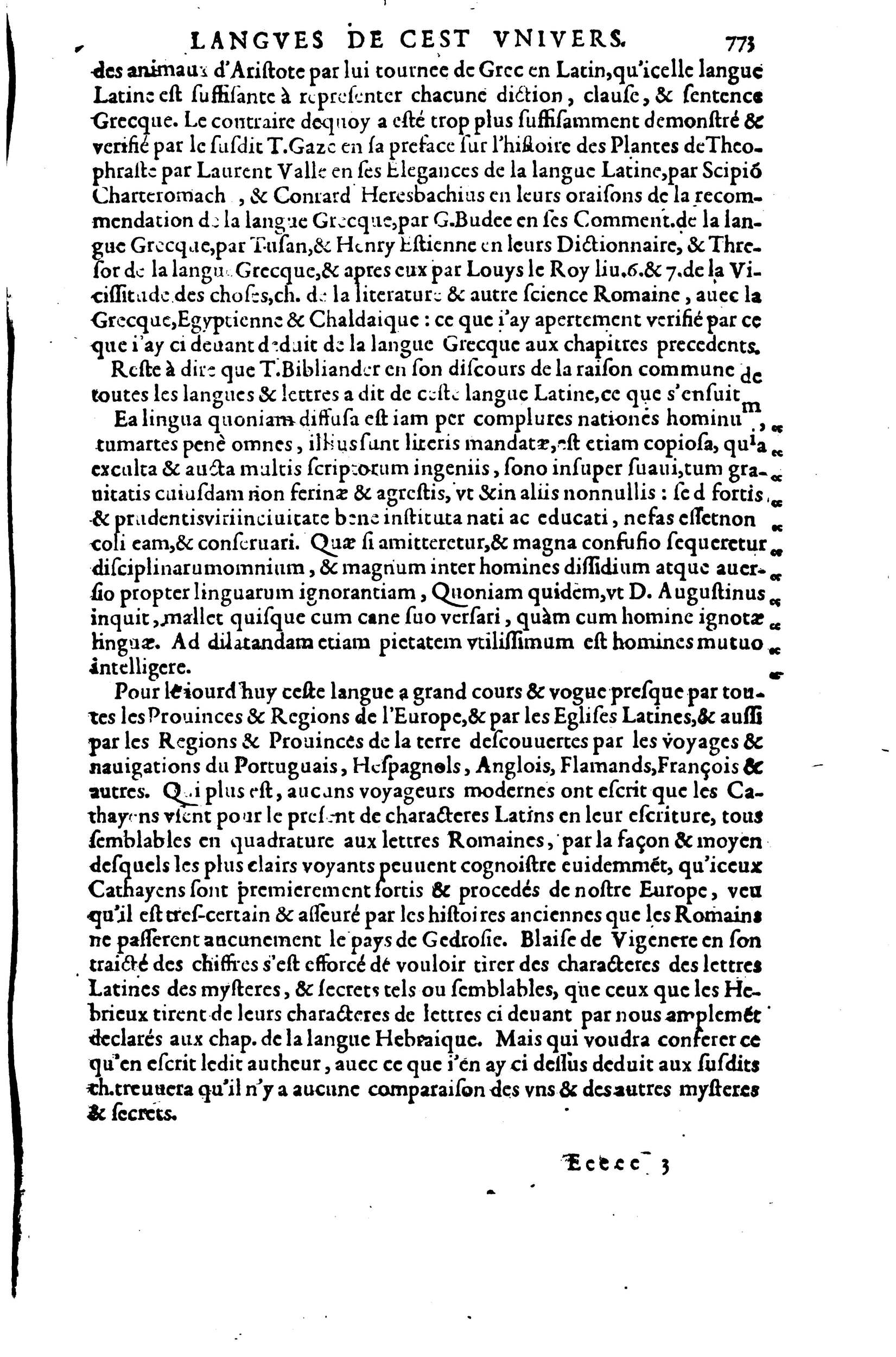 1619 - SHC - Trésor de l’histoire des langues de cet univers - BM Lyon
