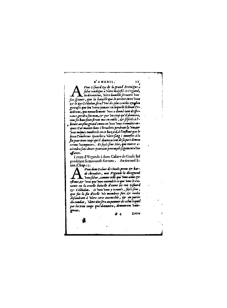 1560 - Christophe Plantin - Trésor des Amadis - BnF
