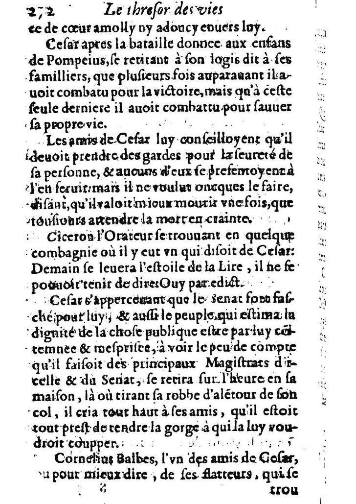 1611 - Pierre Rigaud - Trésor des vies de Plutarque - BM Lyon