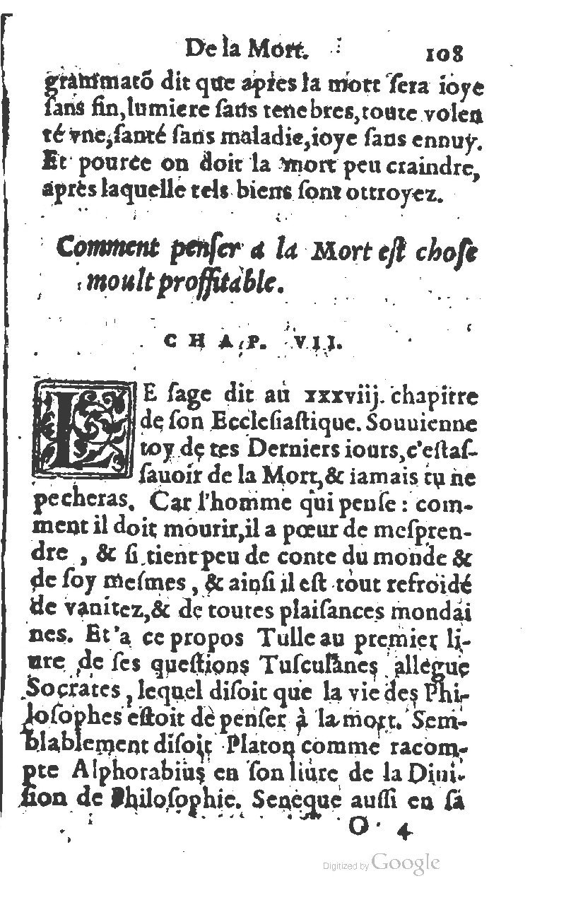 1573 - Benoît Rigaud - Trésor de sapience et fleur de toute bonté - BM Lyon