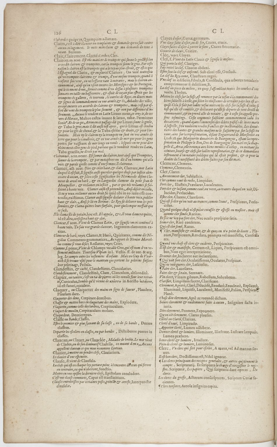 1606 - David Douceur - Trésor de la langue française - BnF