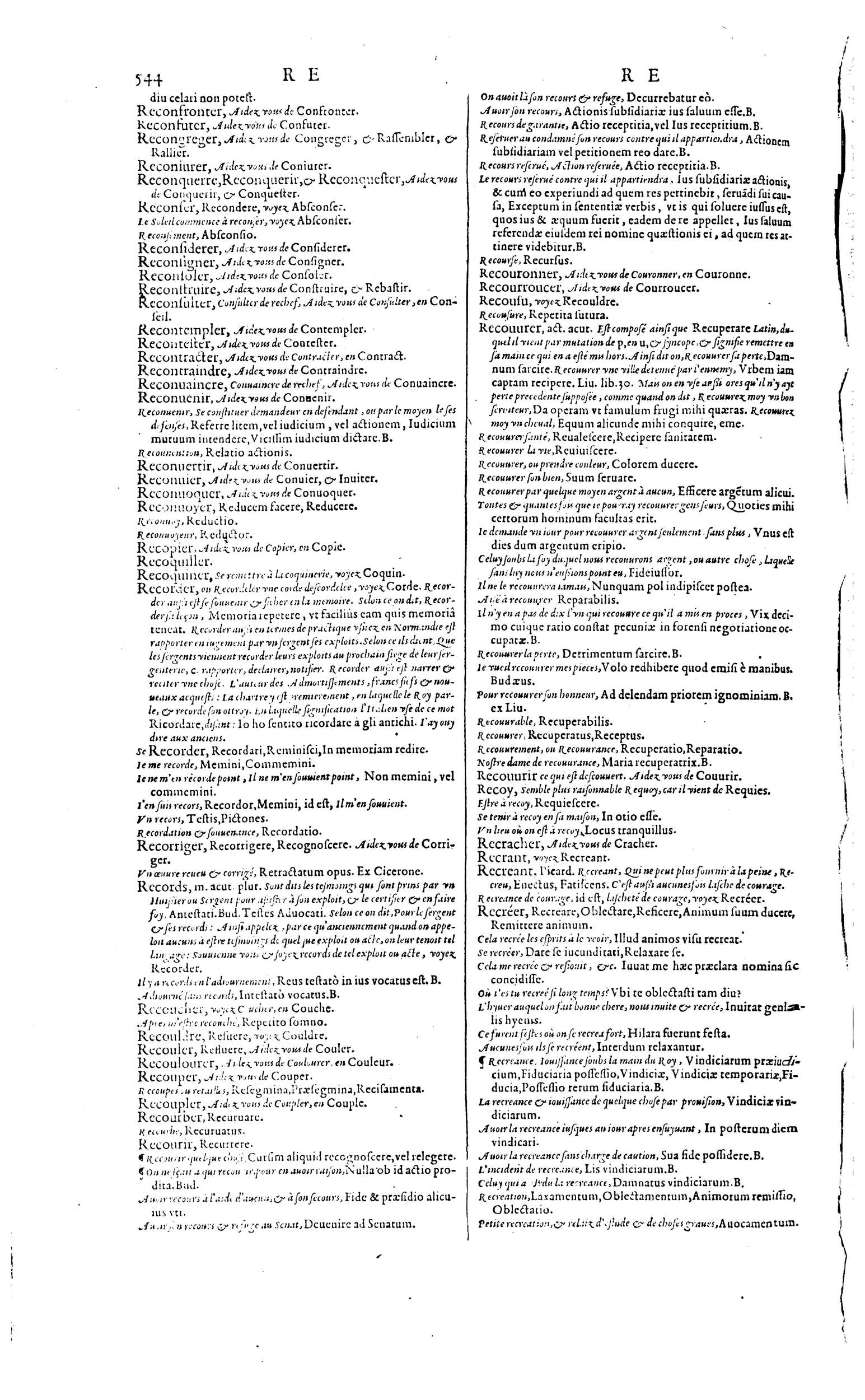 1606 - David Douceur - Trésor de la langue française - BM Lyon 1606 - David Douceur - Trésor de la langue française - BM Lyon