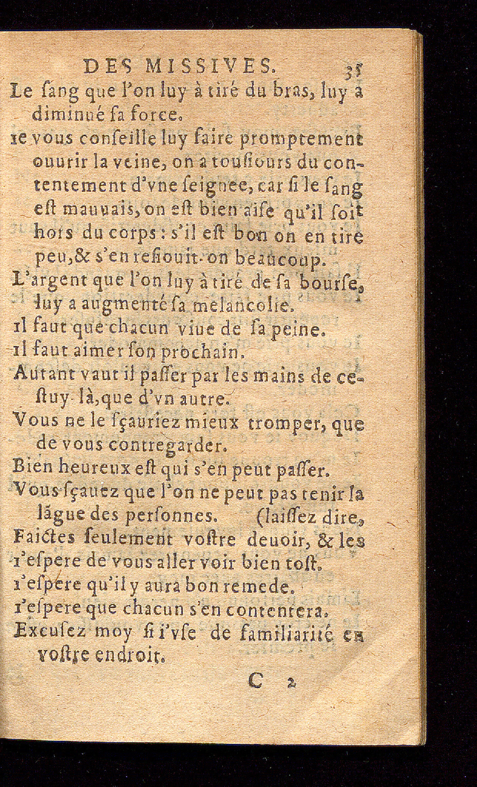 1614 - Barthélemy Vincent - Élite et Trésor des lettres missives - Bâle