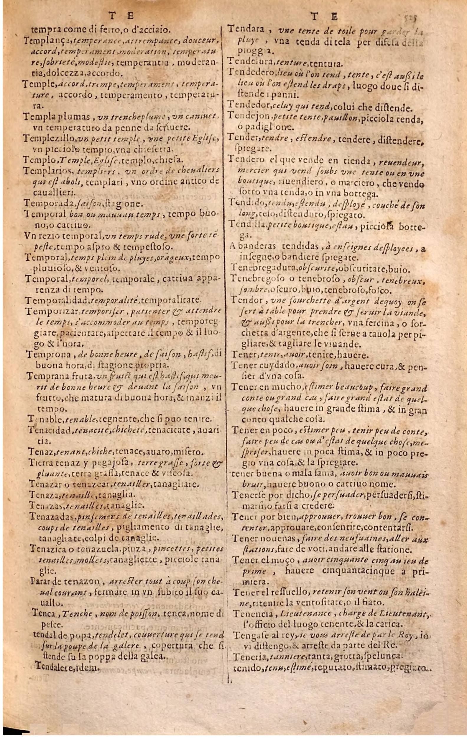 1627 - Jacques Crespin - Trésor des trois langues - Regensburg