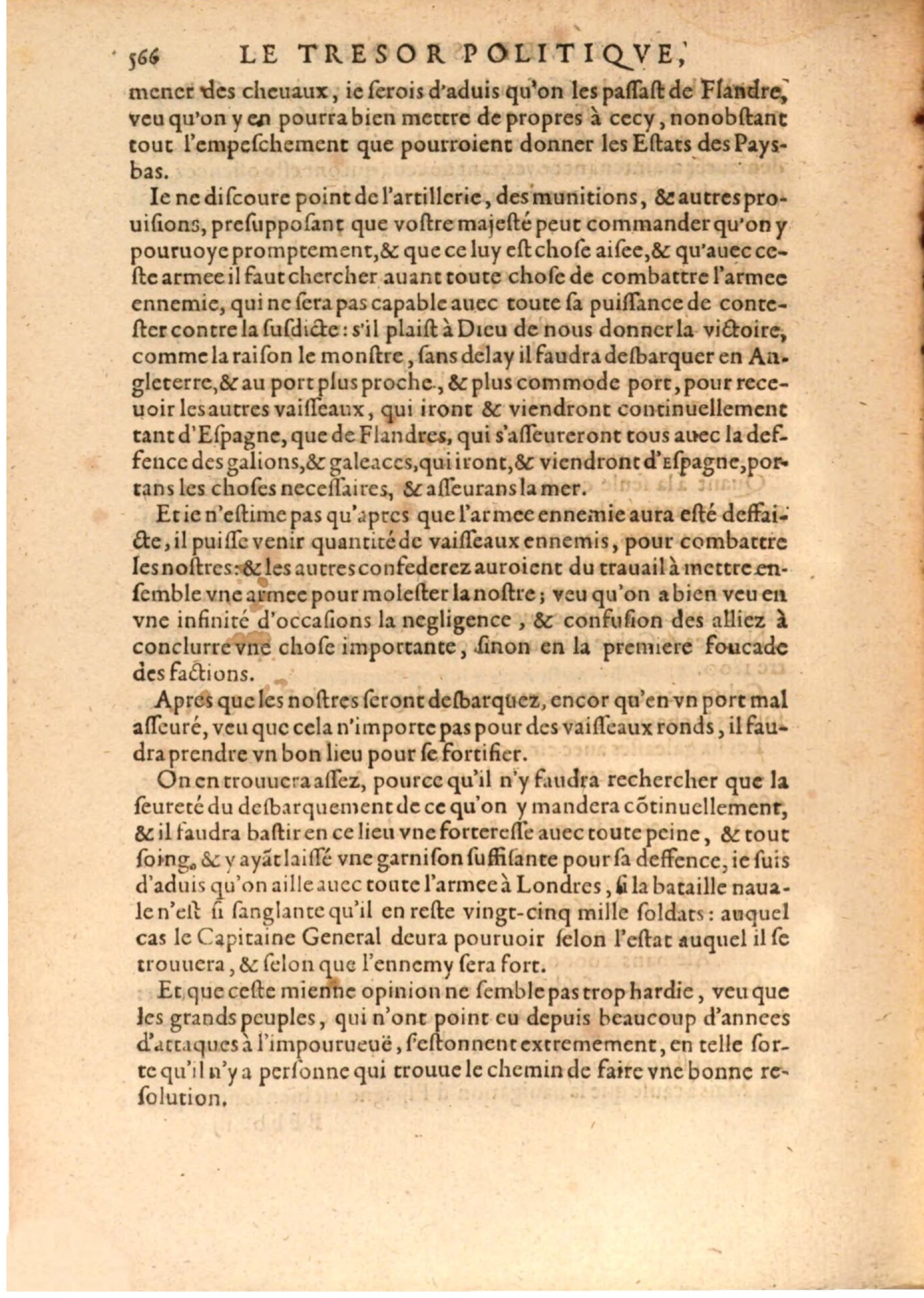 1608 - Nicolas Du Fossé - Trésor politique - BSB Munich