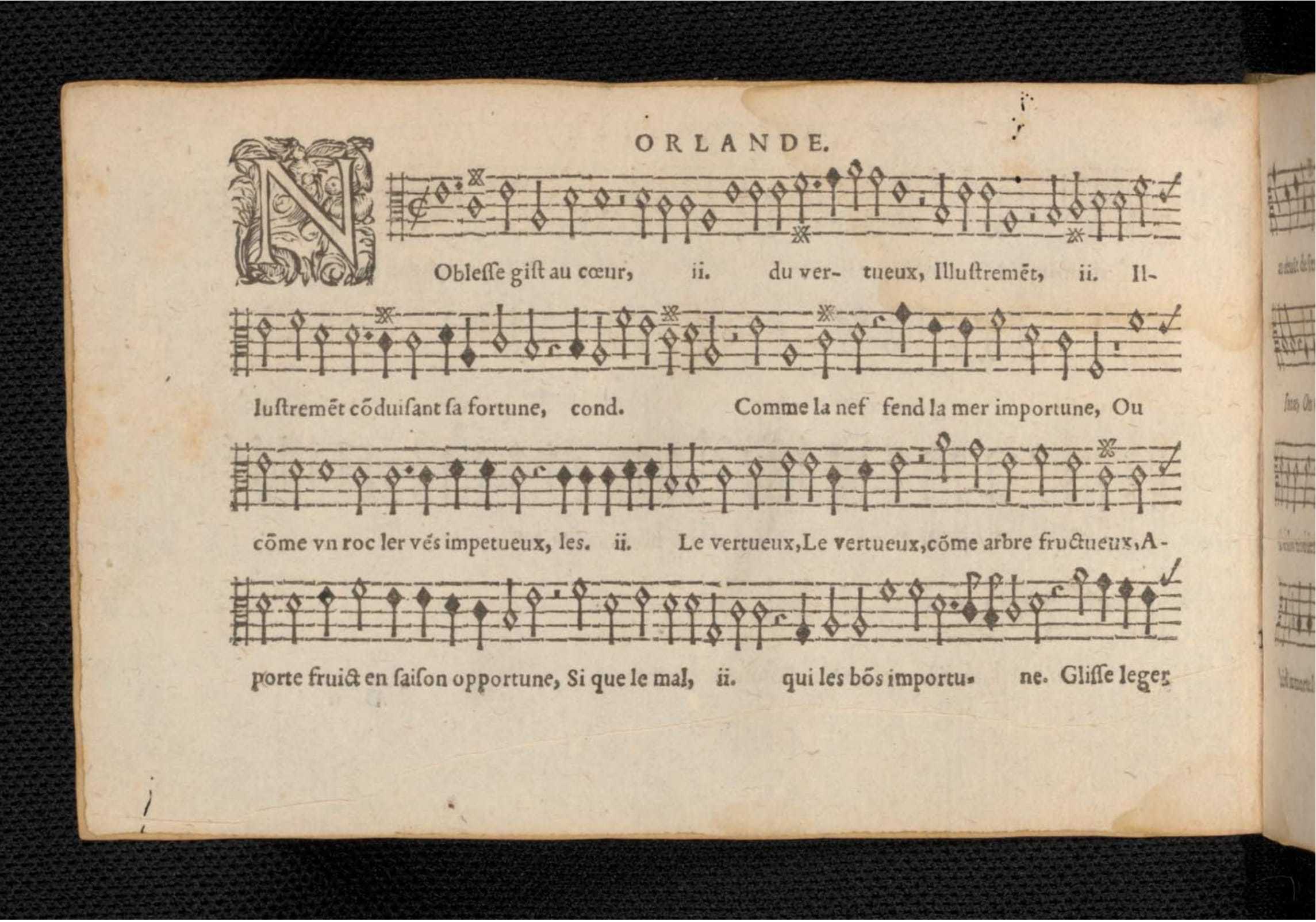 1576 - [Pierre de Saint-André] - Trésor de musique d’Orlande de Lassus Quinta et Sexta pars - KBR Bruxelles