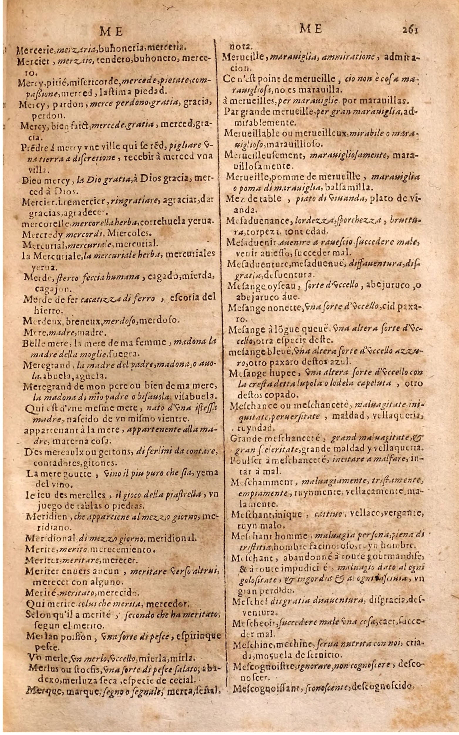 1627 - Jacques Crespin - Trésor des trois langues (Seconde partie) - Regensburg