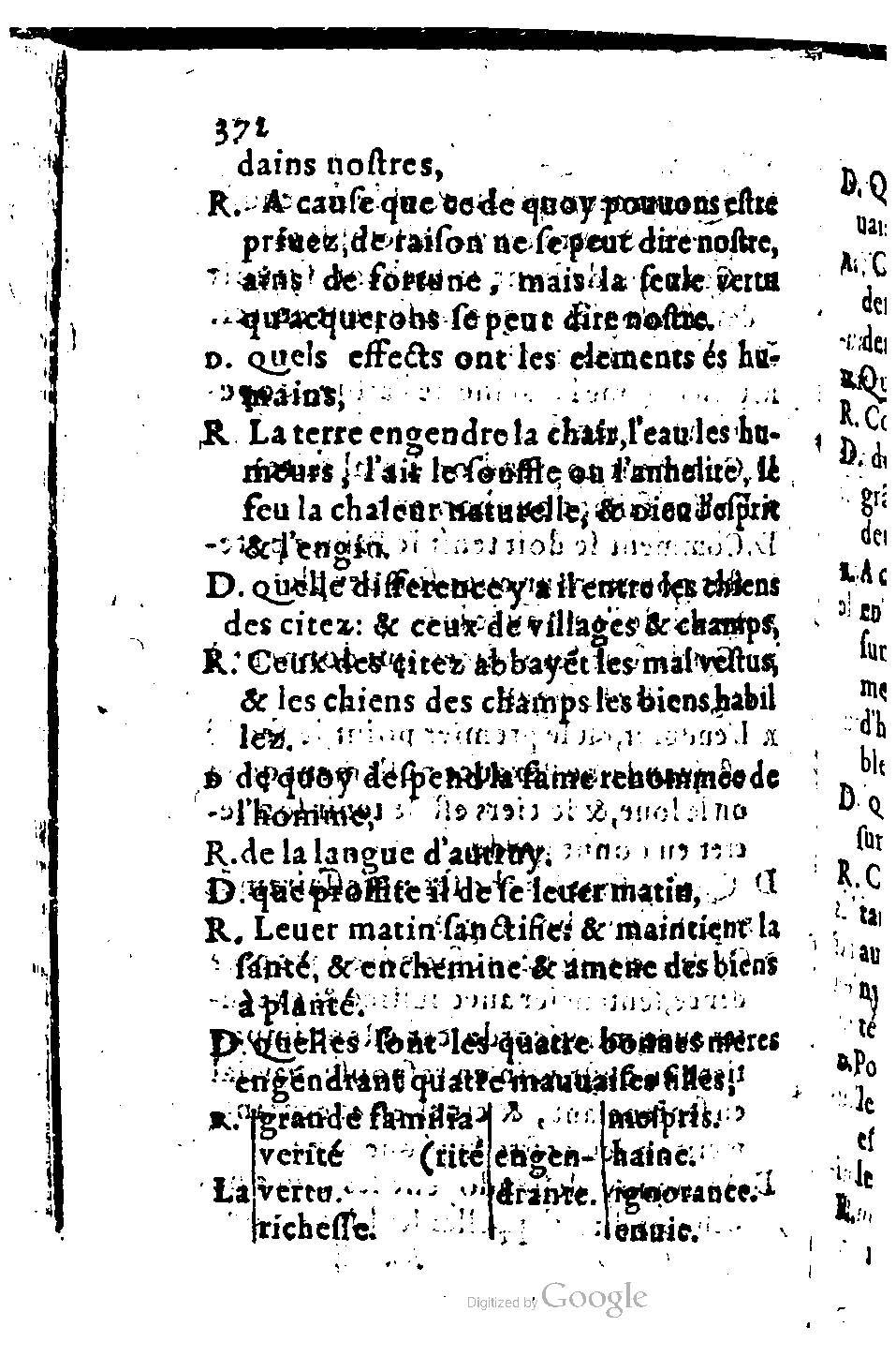 1582 - Nicolas Bonfons - Trésor des sentences dorées - BM Lyon