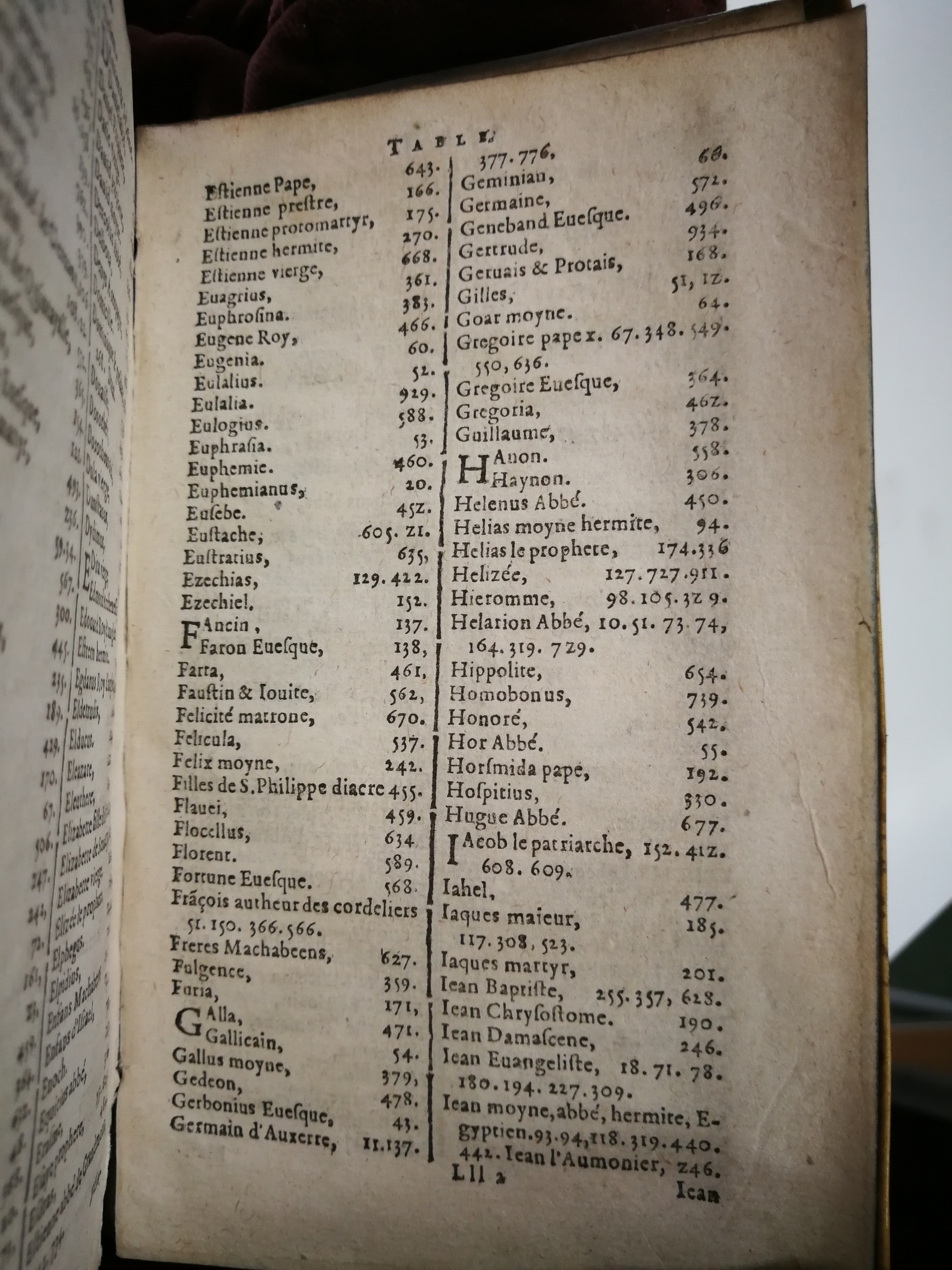 1604 - Balthazar Bellère - Trésor sacré des hommes illustres - BU Lille
