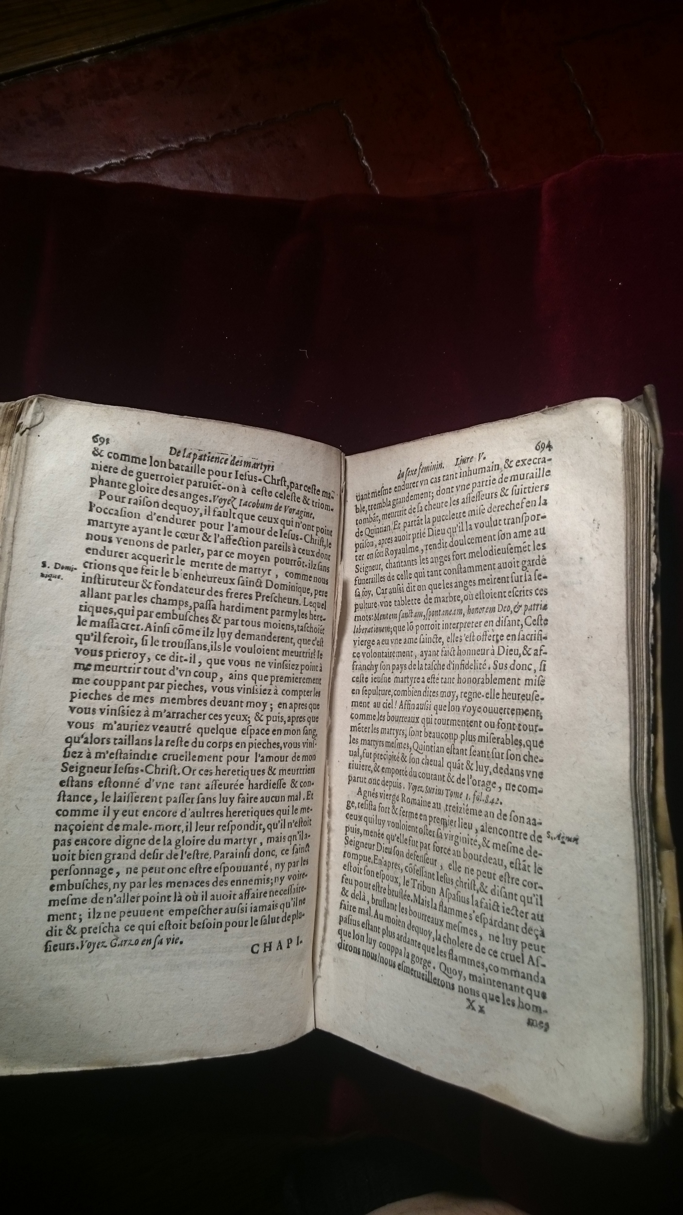 1596 - Jean Bogart - Trésor des faits et dits mémorables des hommes saints et illustres - BM Amiens