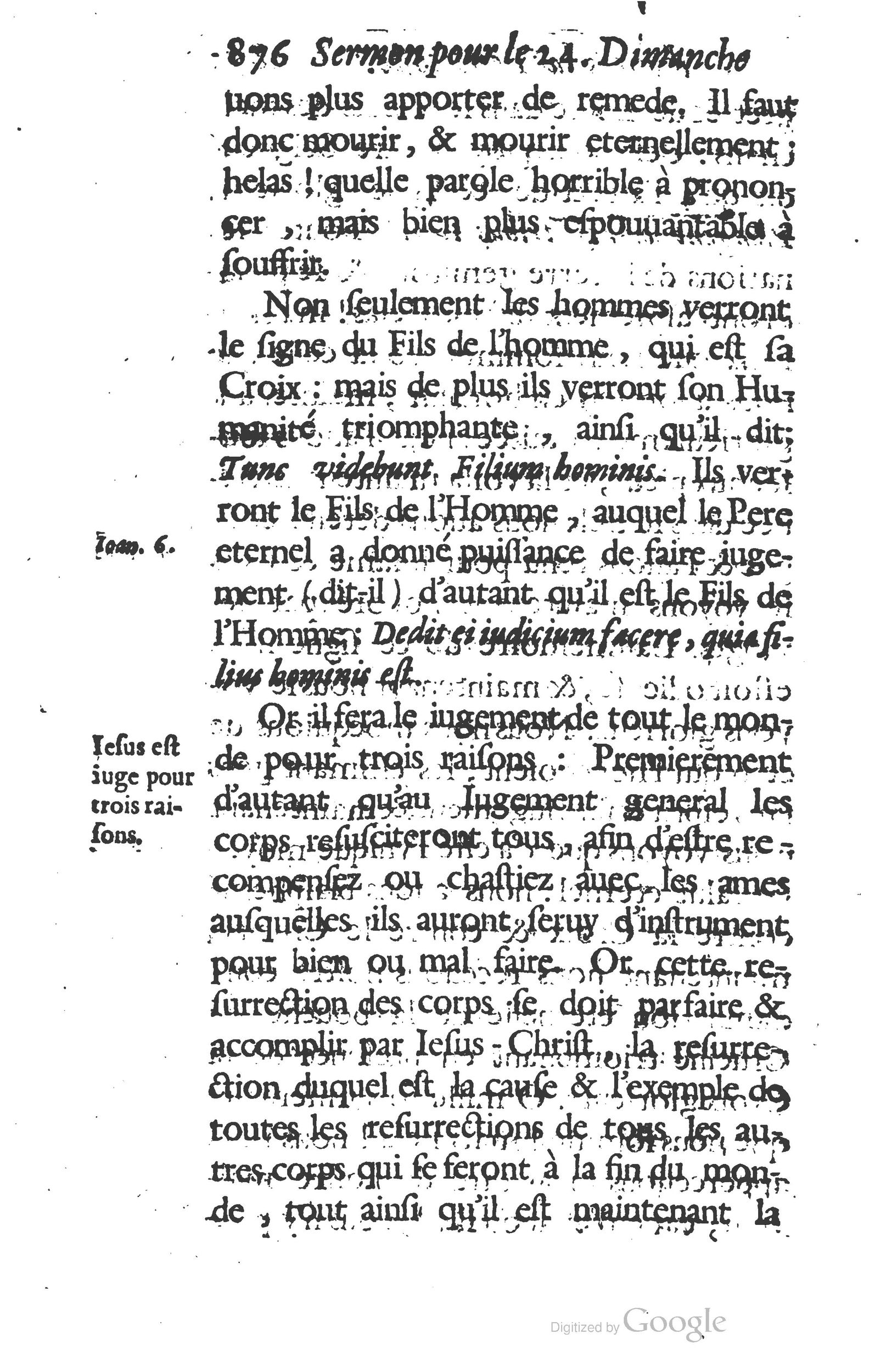 1629 - Manassés de Préaulx - Sermons ou Trésors de la piété chrétienne - BM Lyon