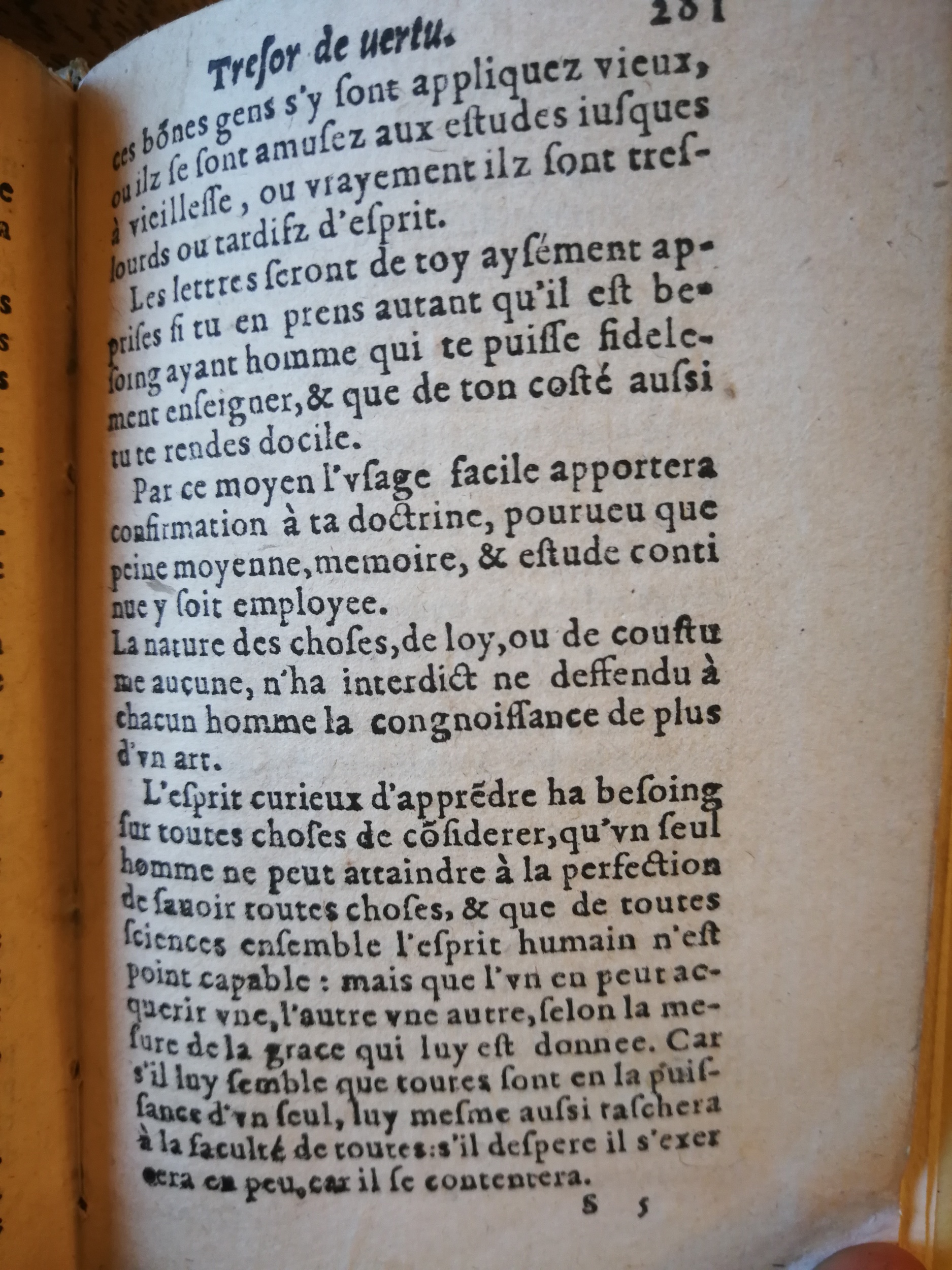 1576 - Benoît Rigaud - Trésor de vertu - BNC Florence