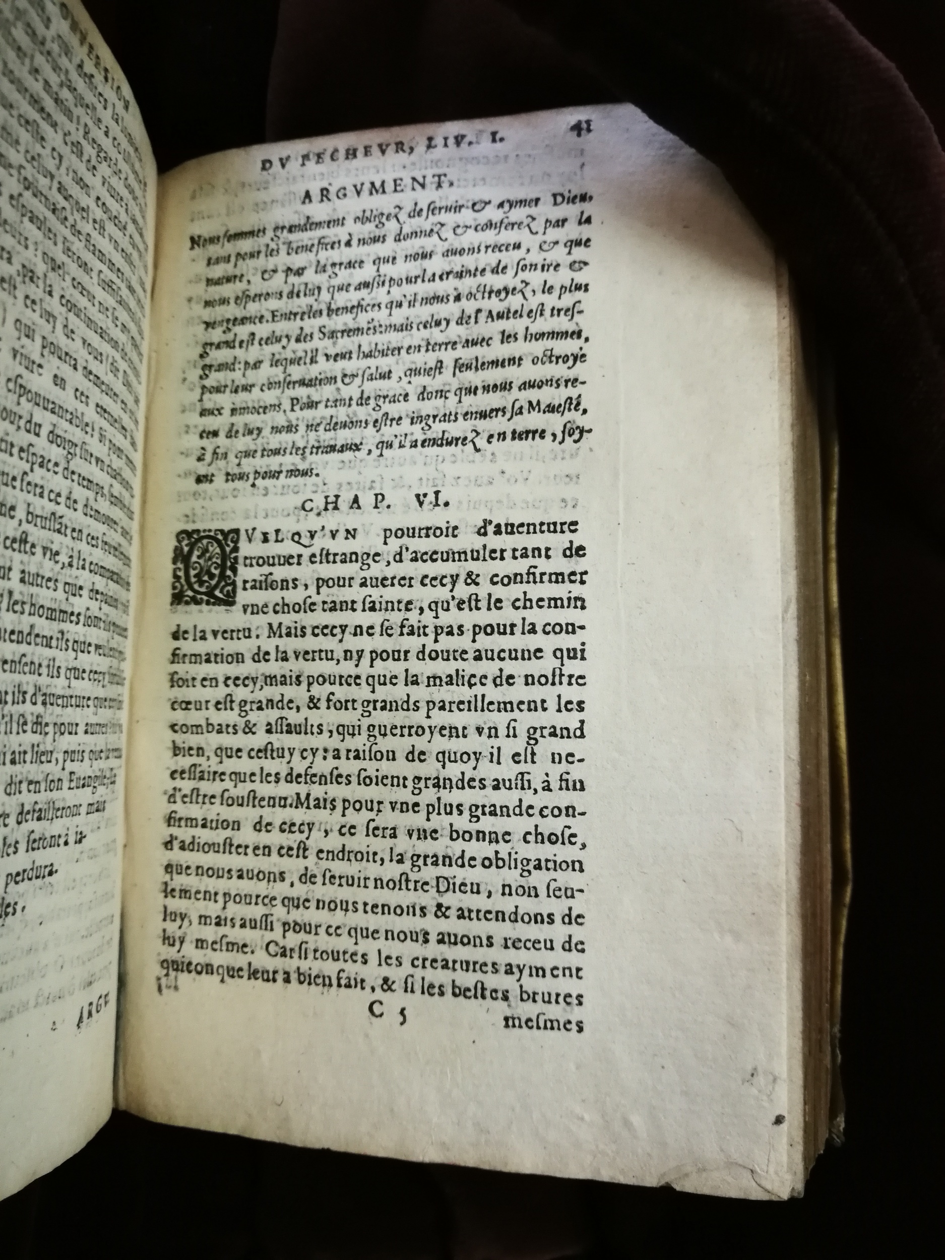 1596 - Balthazar Bellère - Trésor et abrégé de toutes les œuvres spirituelles du révérend Père F. Louis de Grenade - BU Lille